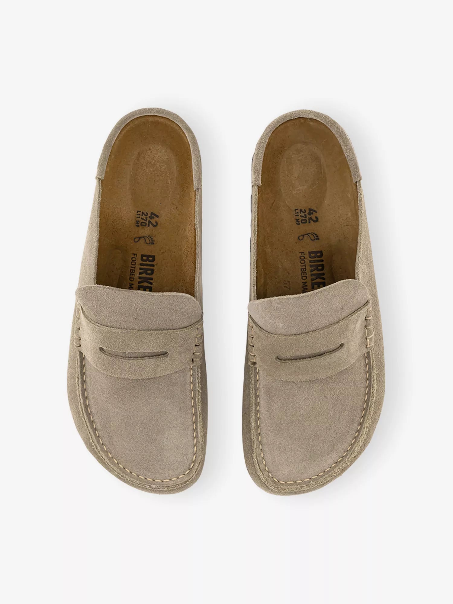 Men's Naples Wrapped Suede Clogs Birkenstock