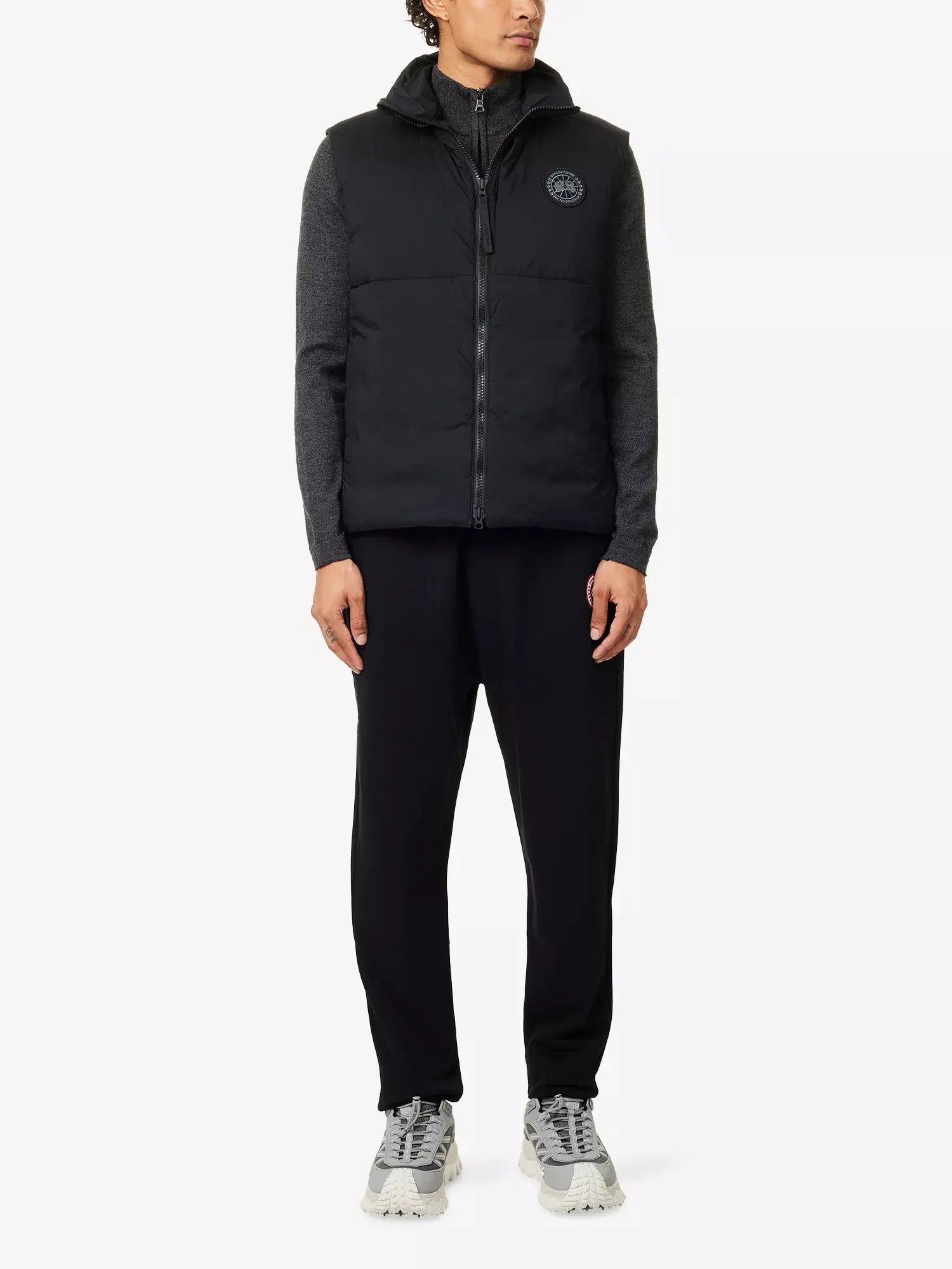 Men's Lodge High-Neck Shell-Down Vest Canada Goose