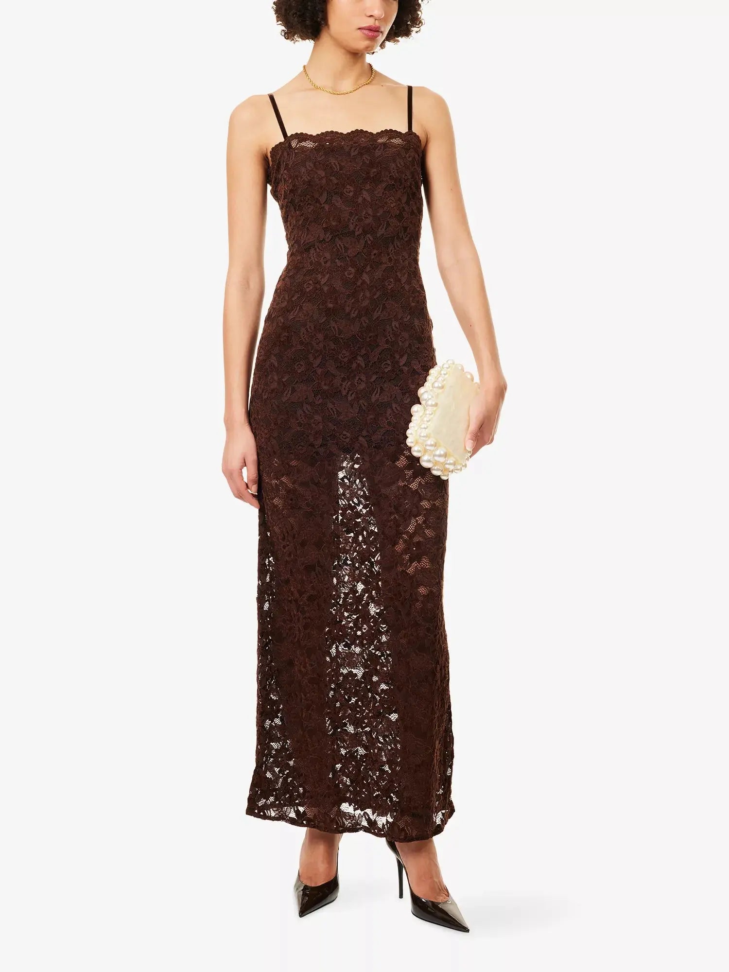 Women's Pamela Floral Stretch-Woven Maxi Dress Bec & Bridge