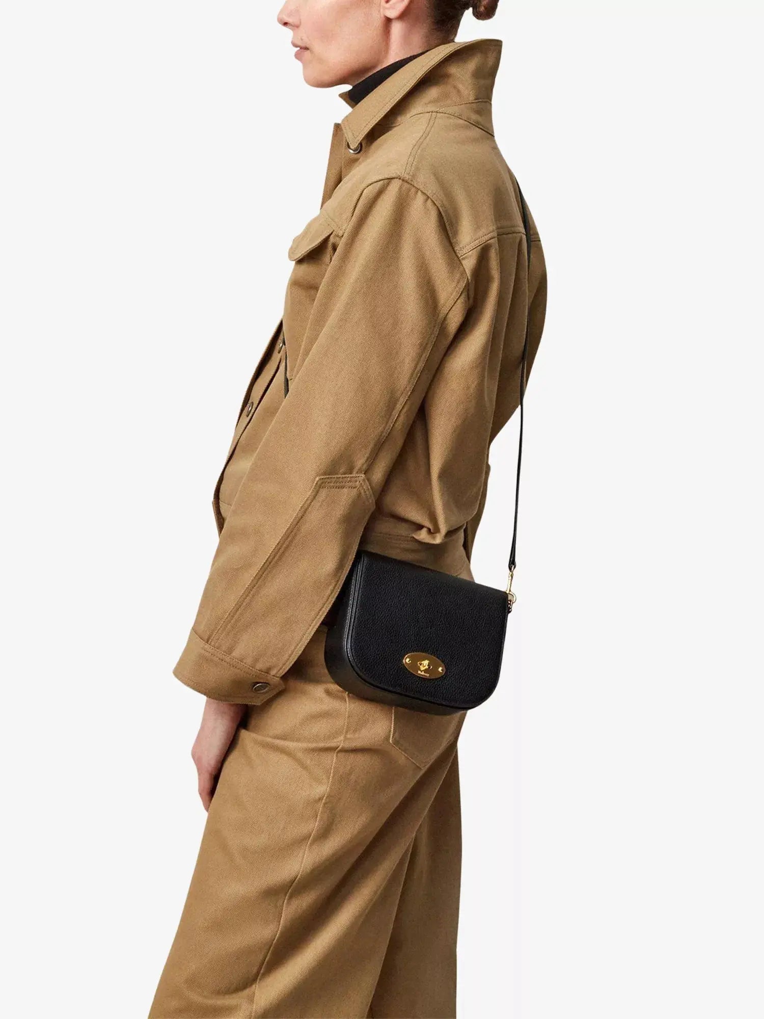 Women's Darley small leather cross-body bag Mulberry