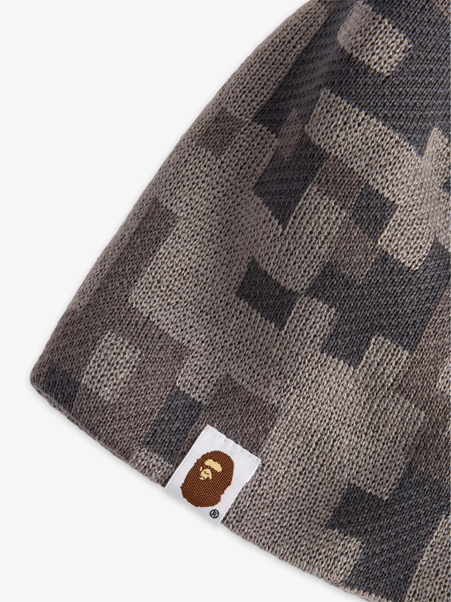 A Bathing Ape X Kazuki Camo Knitted Beanie