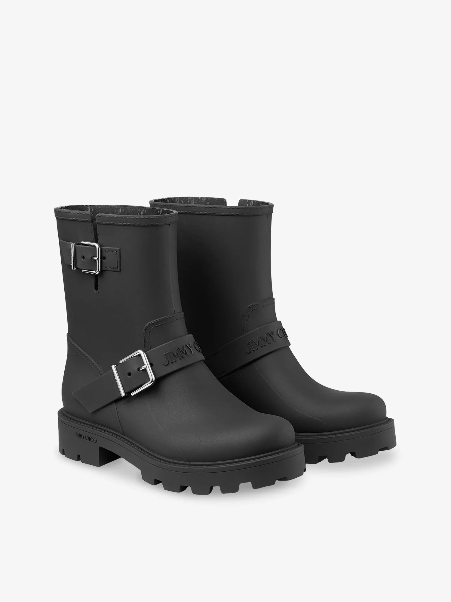 Biker Rubber Rain Boots