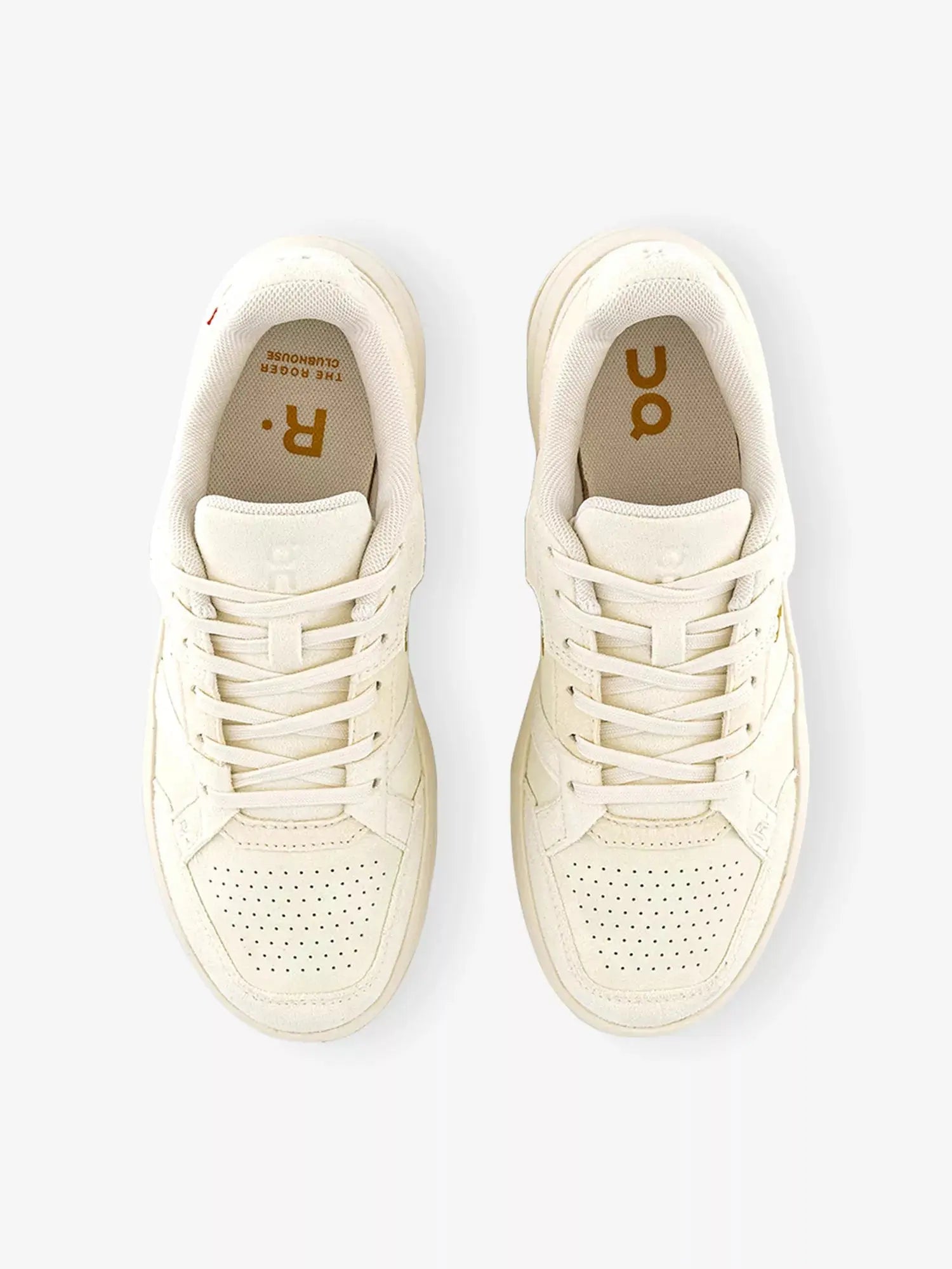 Women's On X Roger Federer Clubhouse Ace Leather Trainers ON
