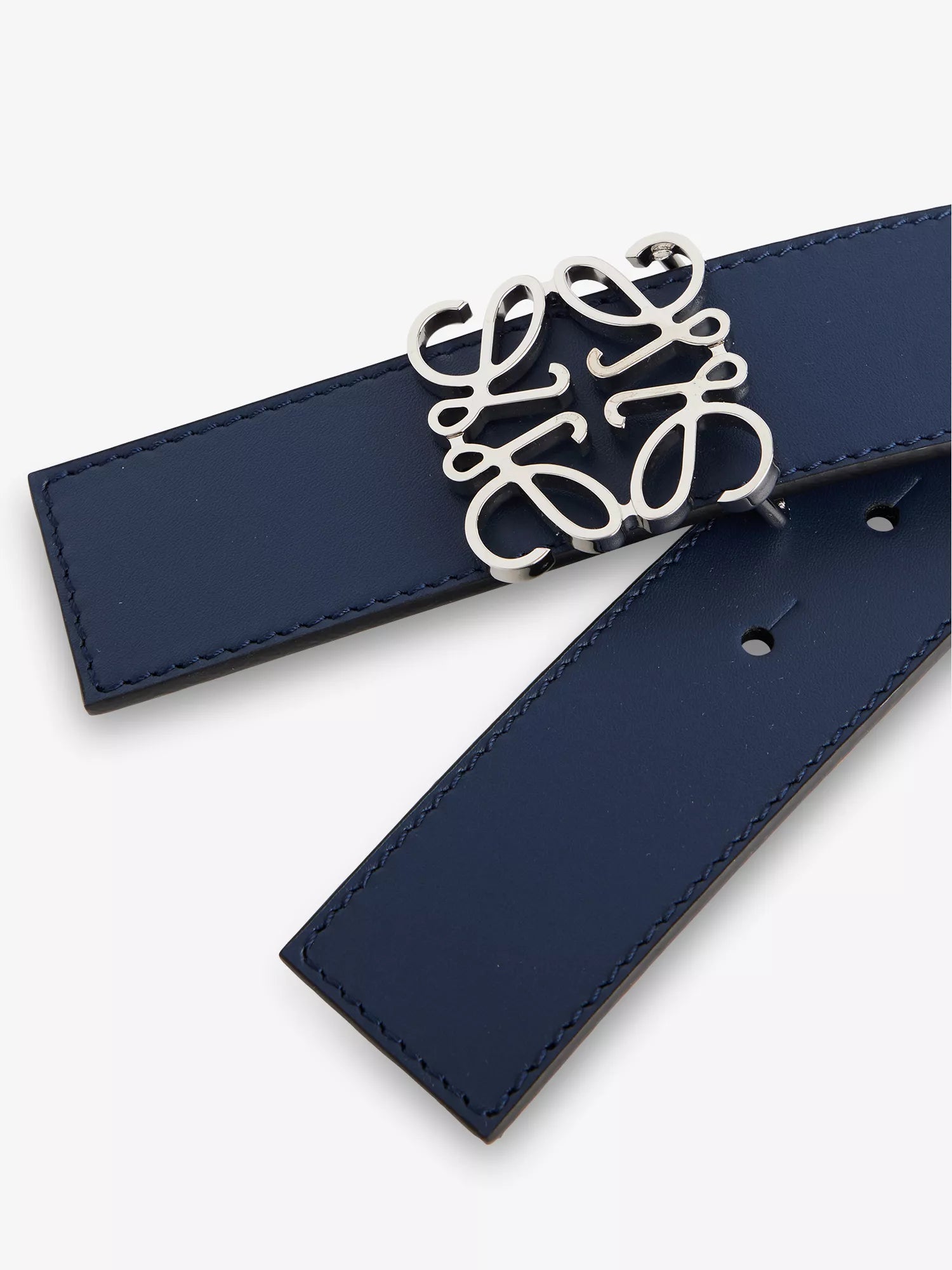 Anagram Reversible Leather Belt