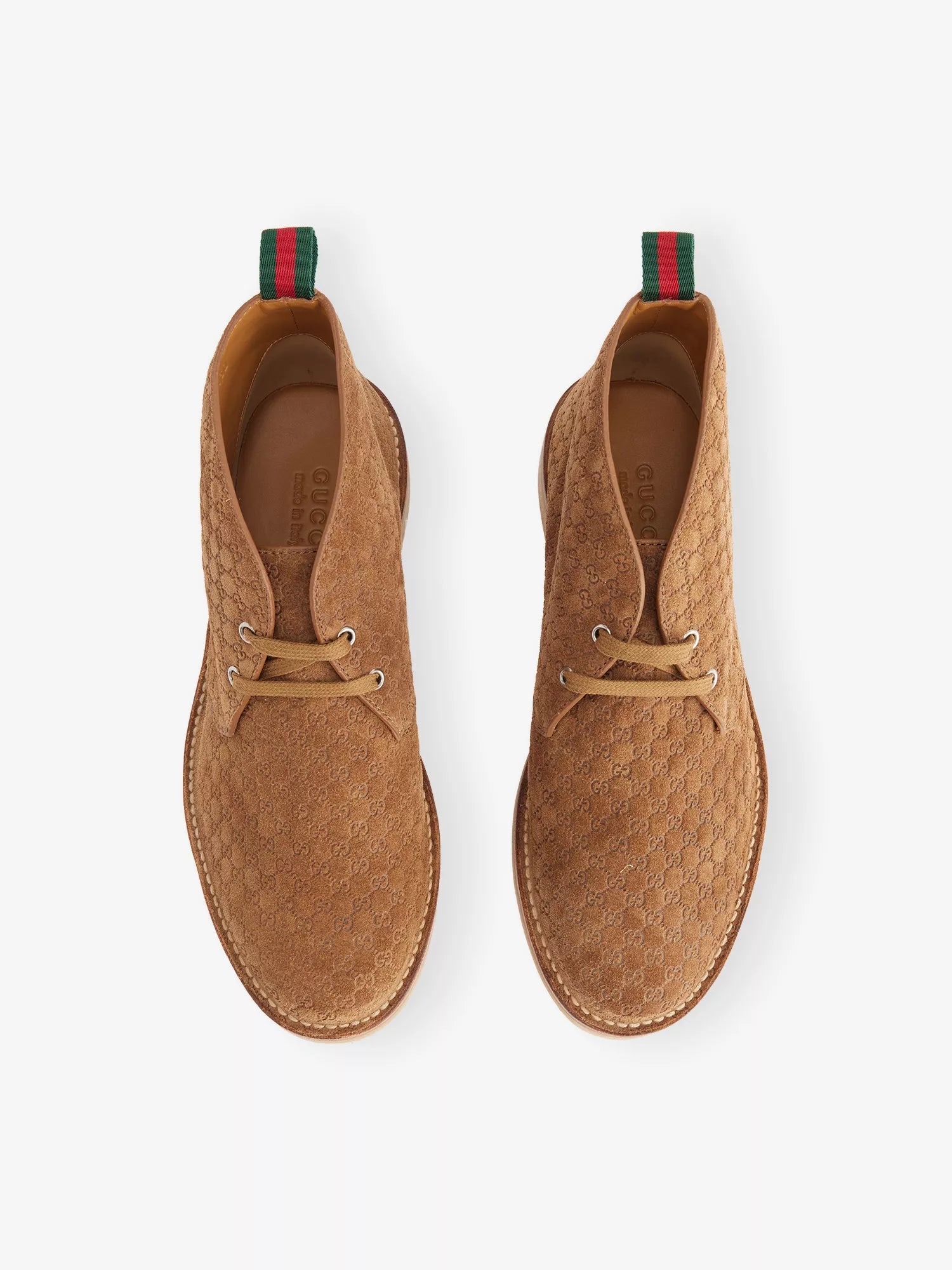 Men's Moreau Suede Ankle Boot Gucci