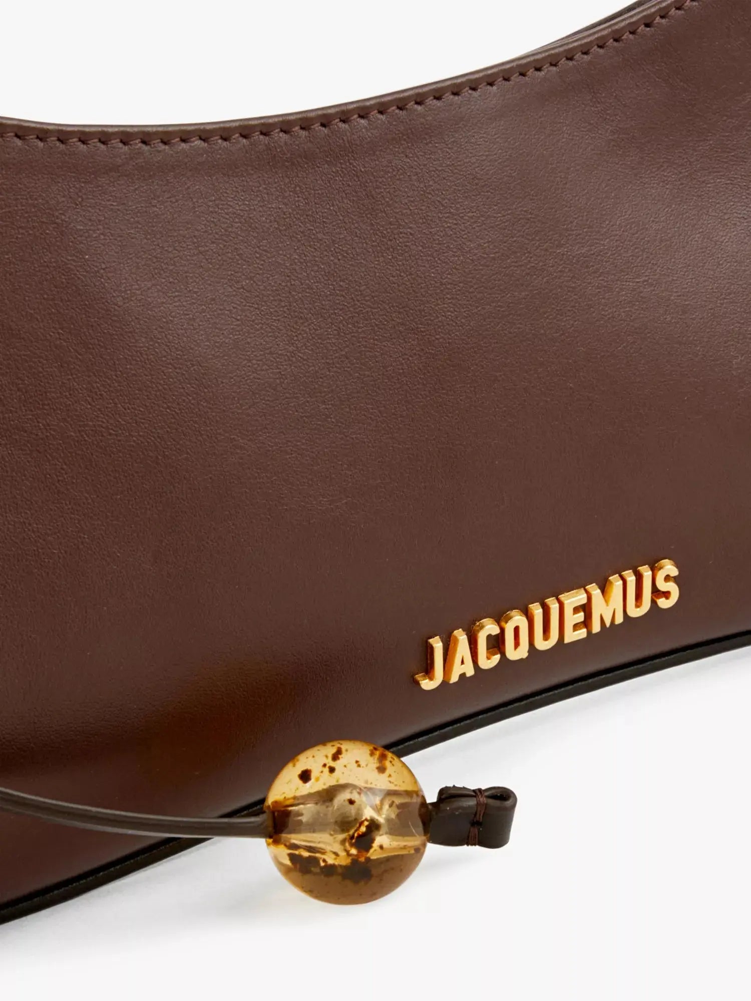 Women's Le Bisou Perle leather shoulder bag Jacquemus