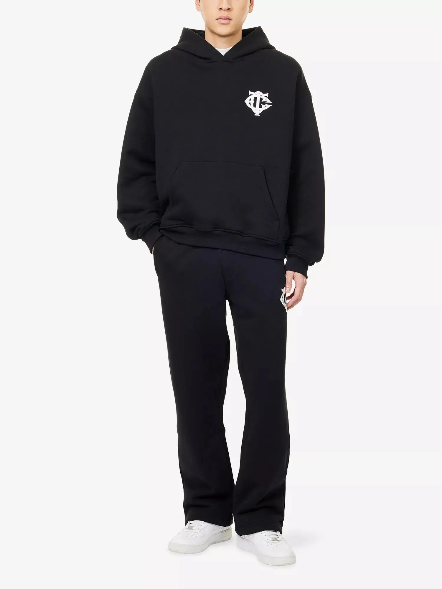 Men's Emblem Relaxed-Fit Cotton Hoody The Couture Club
