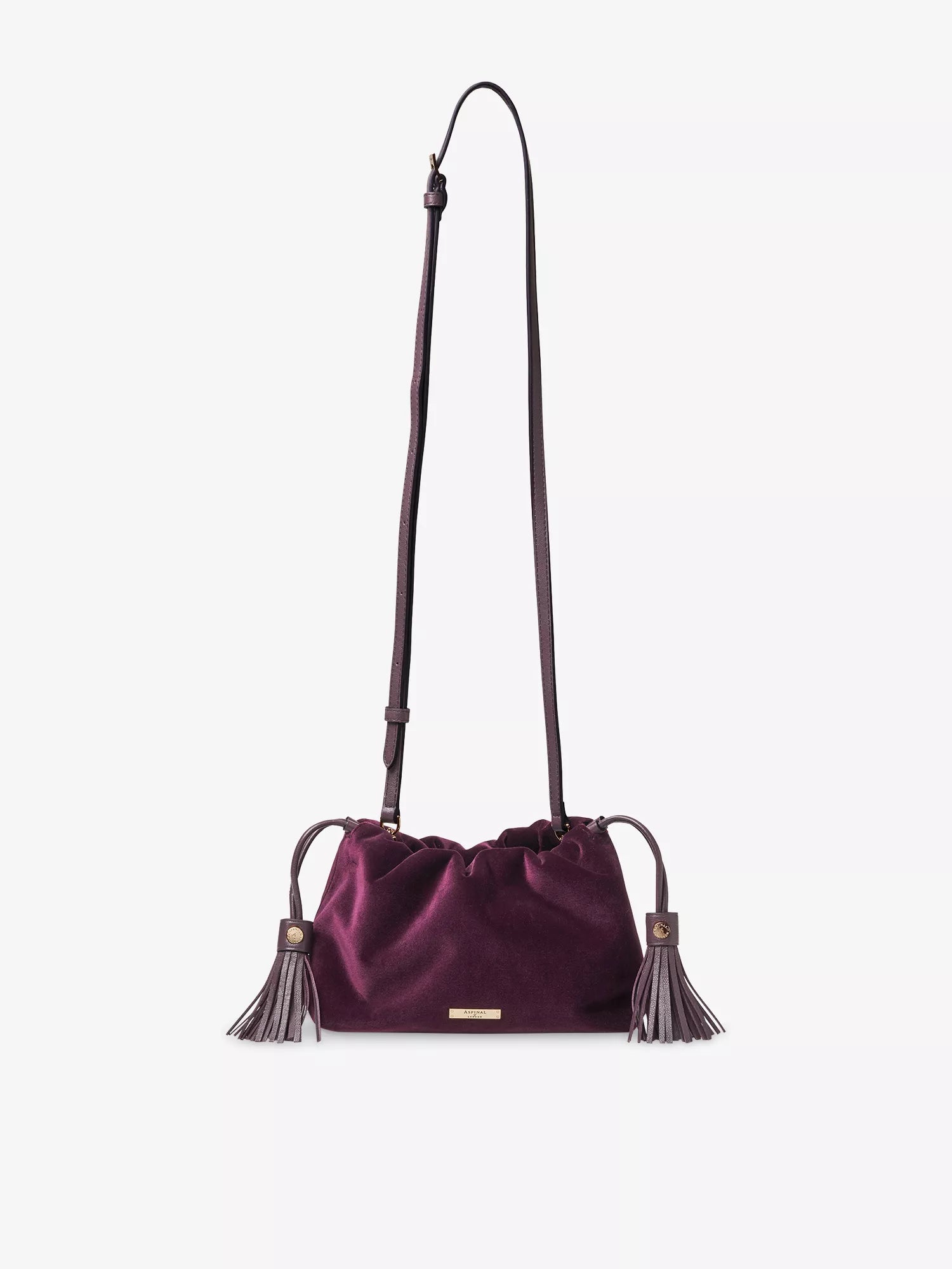 Amelia Velvet Cross-Body Bag
