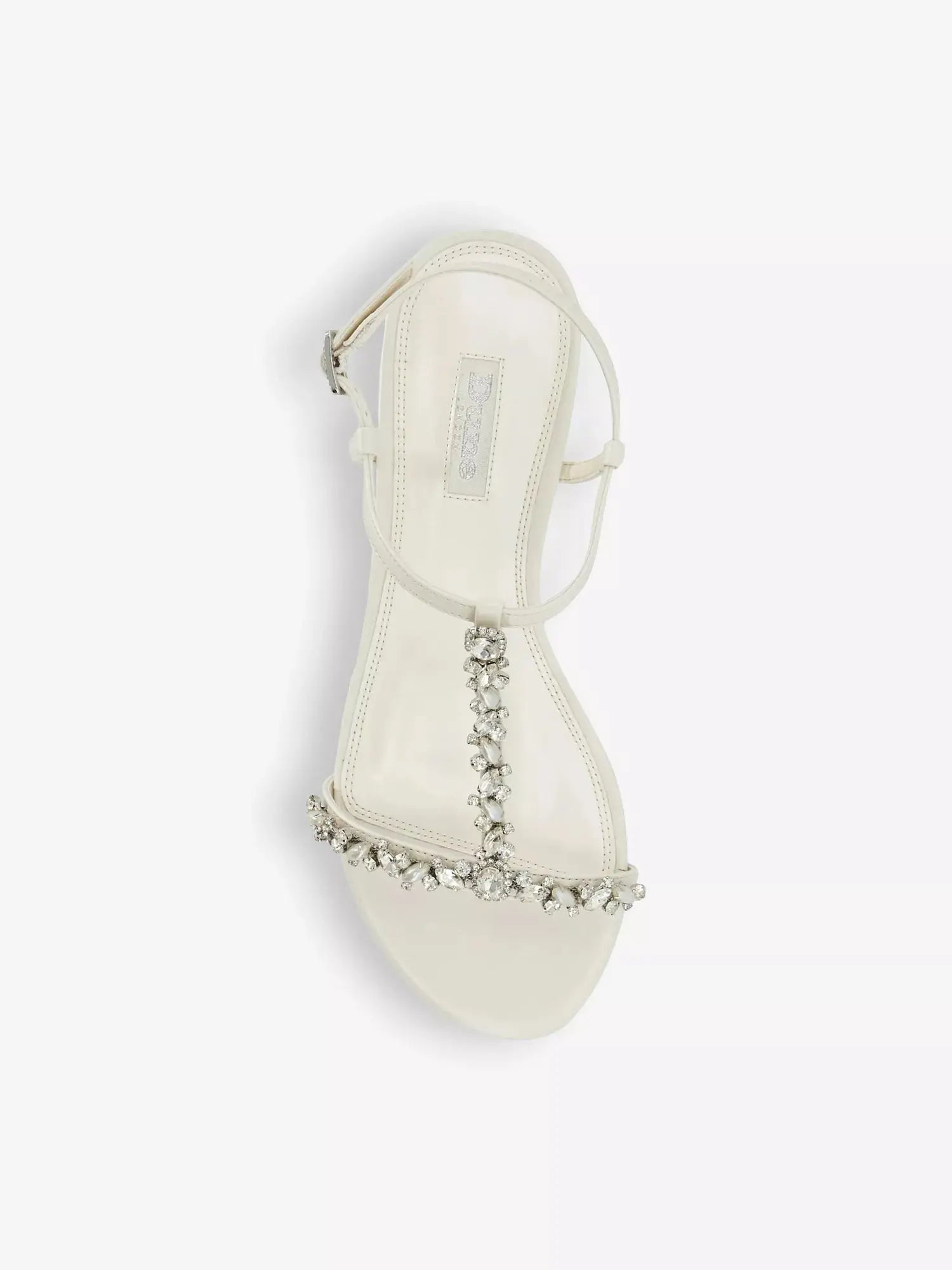 Women's Bridal Nuptuals crystal-embellished faux-leather sandals Dune