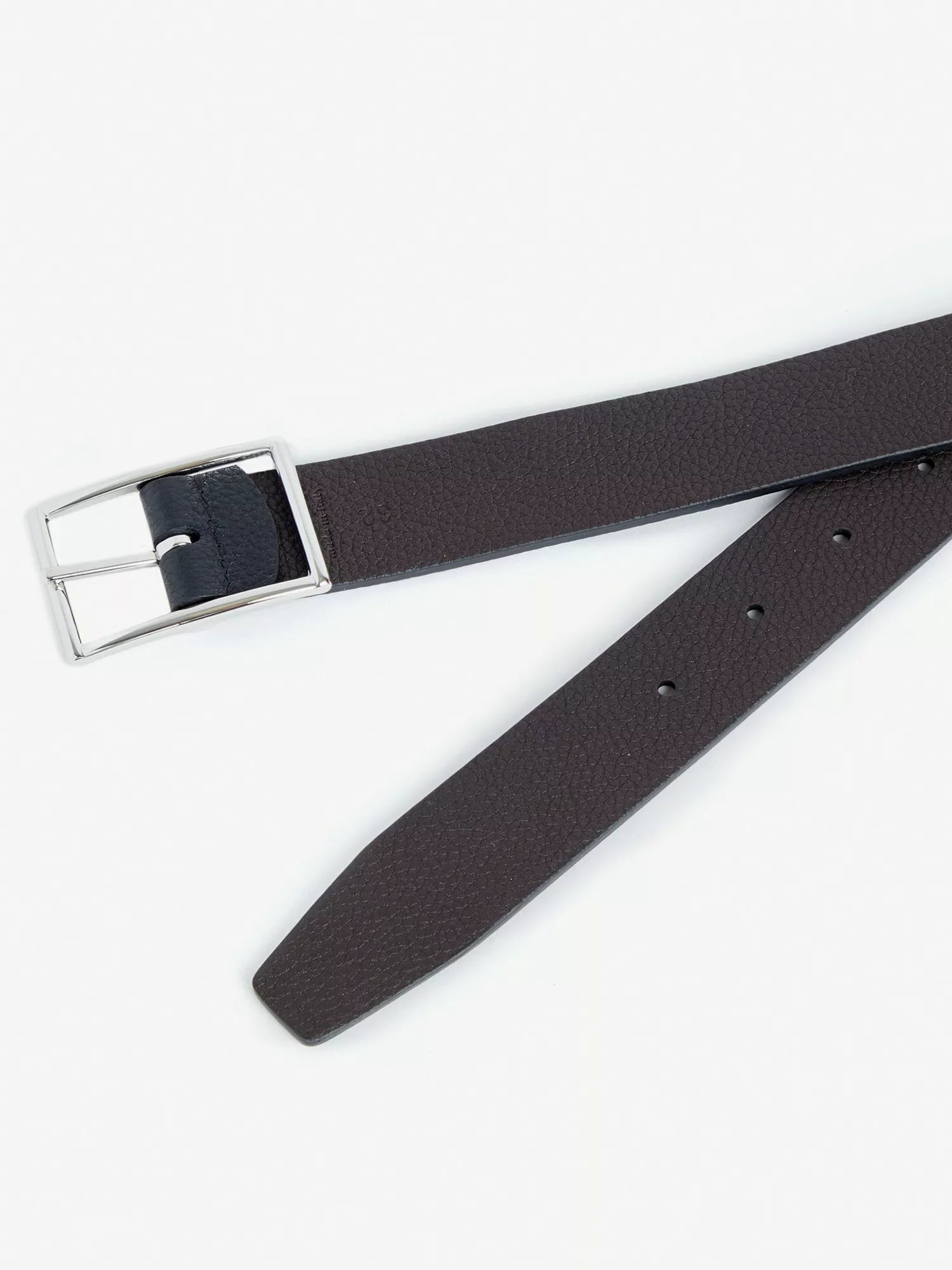 Men's Grained leather reversible belt Anderson's