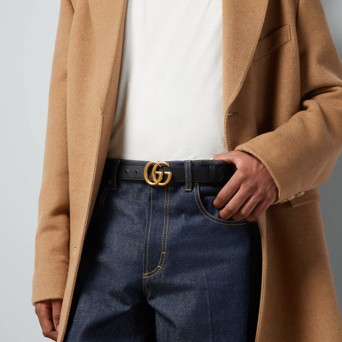 Men's GG Marmont belt 3cm width Gucci