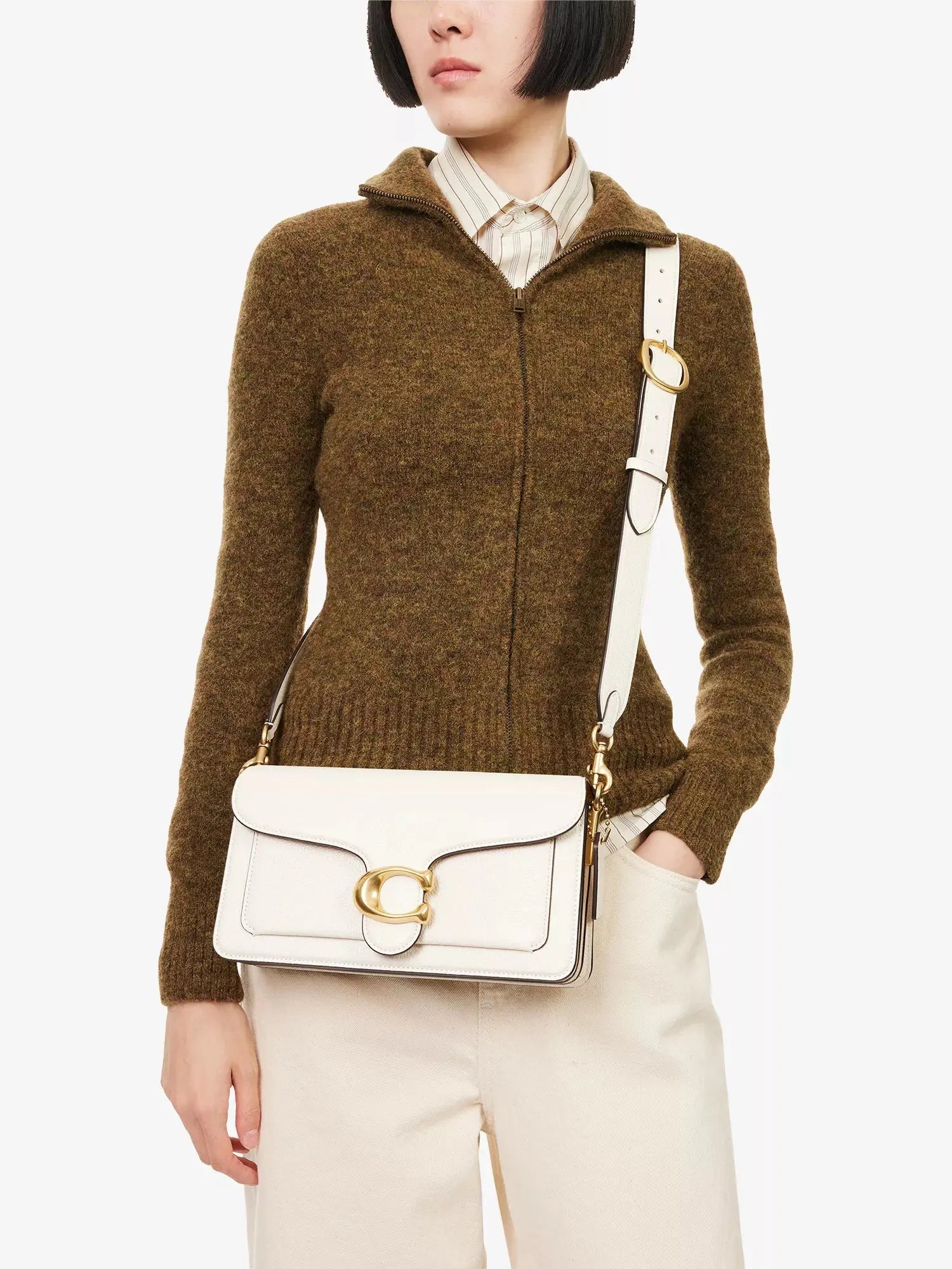 Women's Tabby 26 pebbled-leather shoulder bag Coach