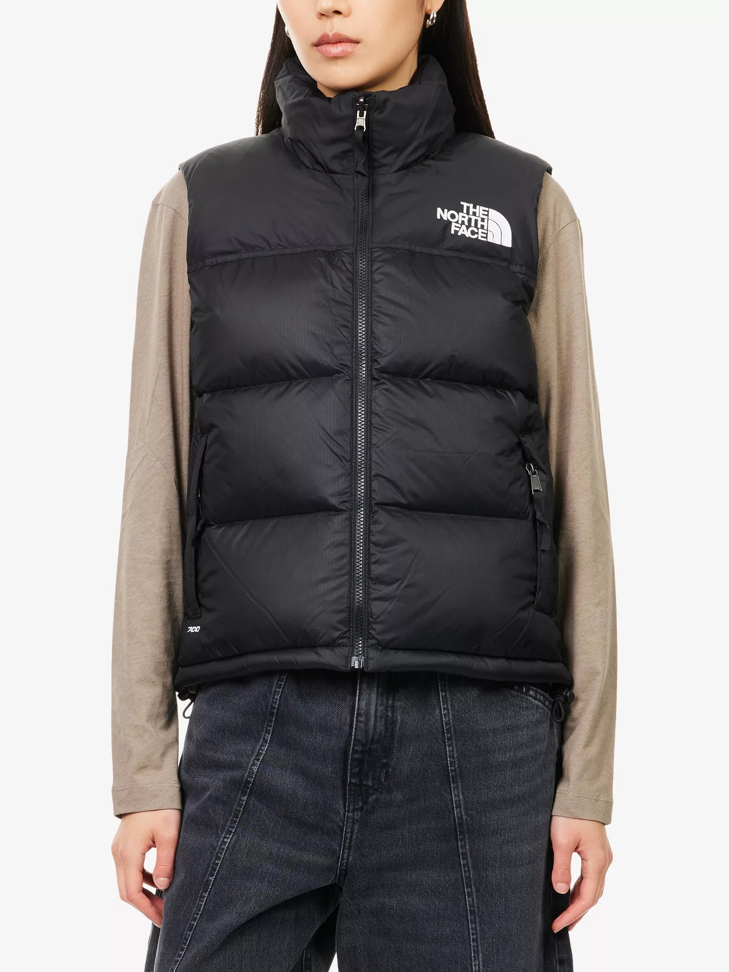 1996 Retro Nuptse Hooded Shell-Down Vest