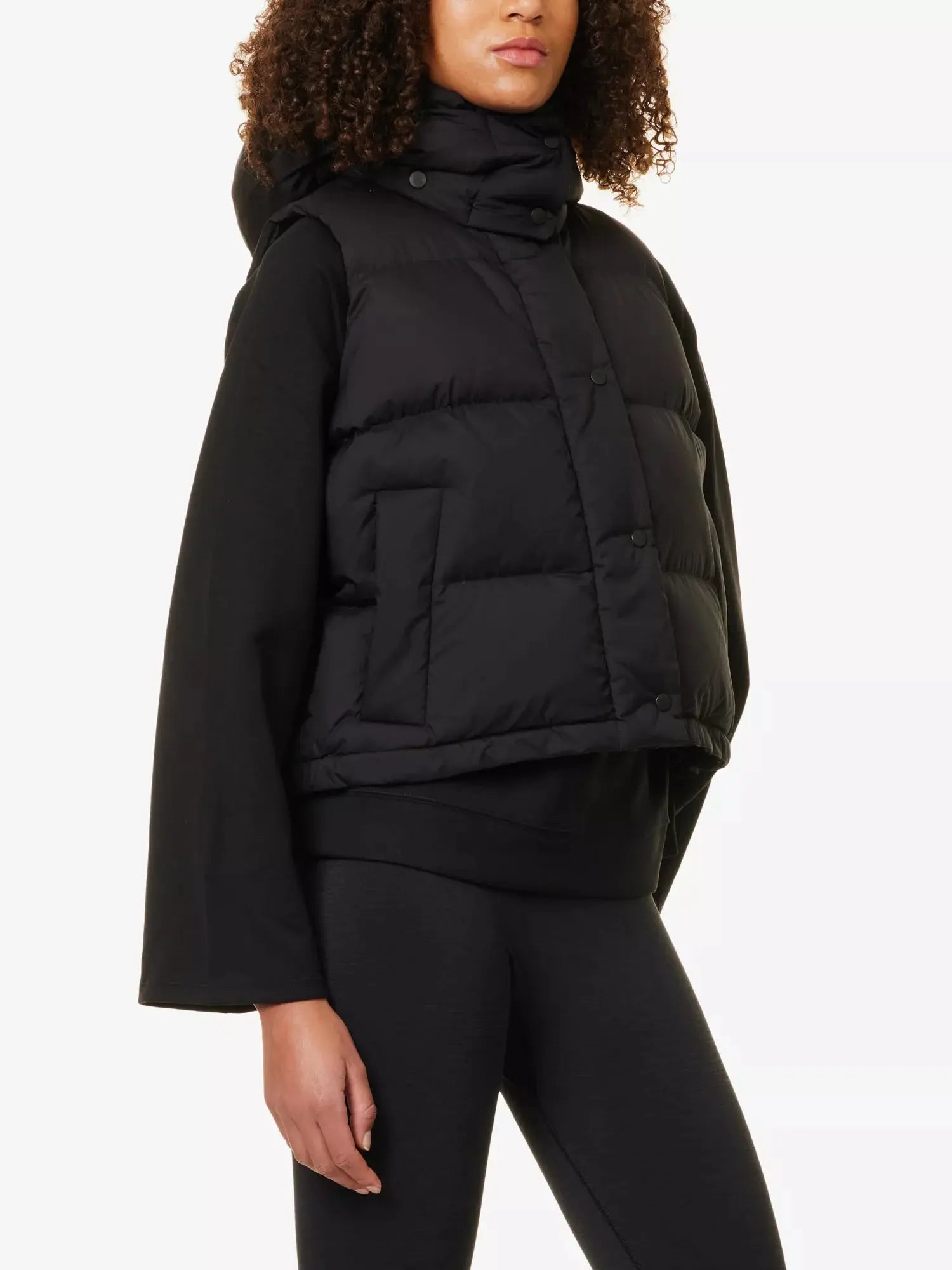 Women's Wunder Puff hooded down-fill ripstop gilet Lululemon