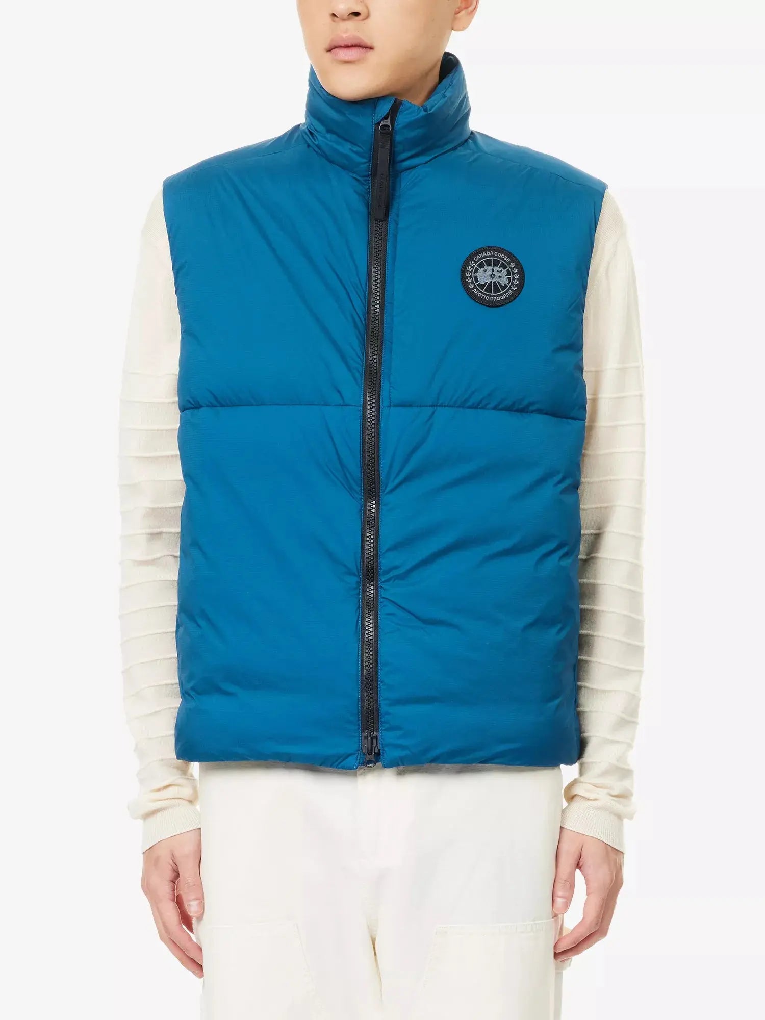 Men's Lodge Sleeveless Shell-Down Vest Canada Goose