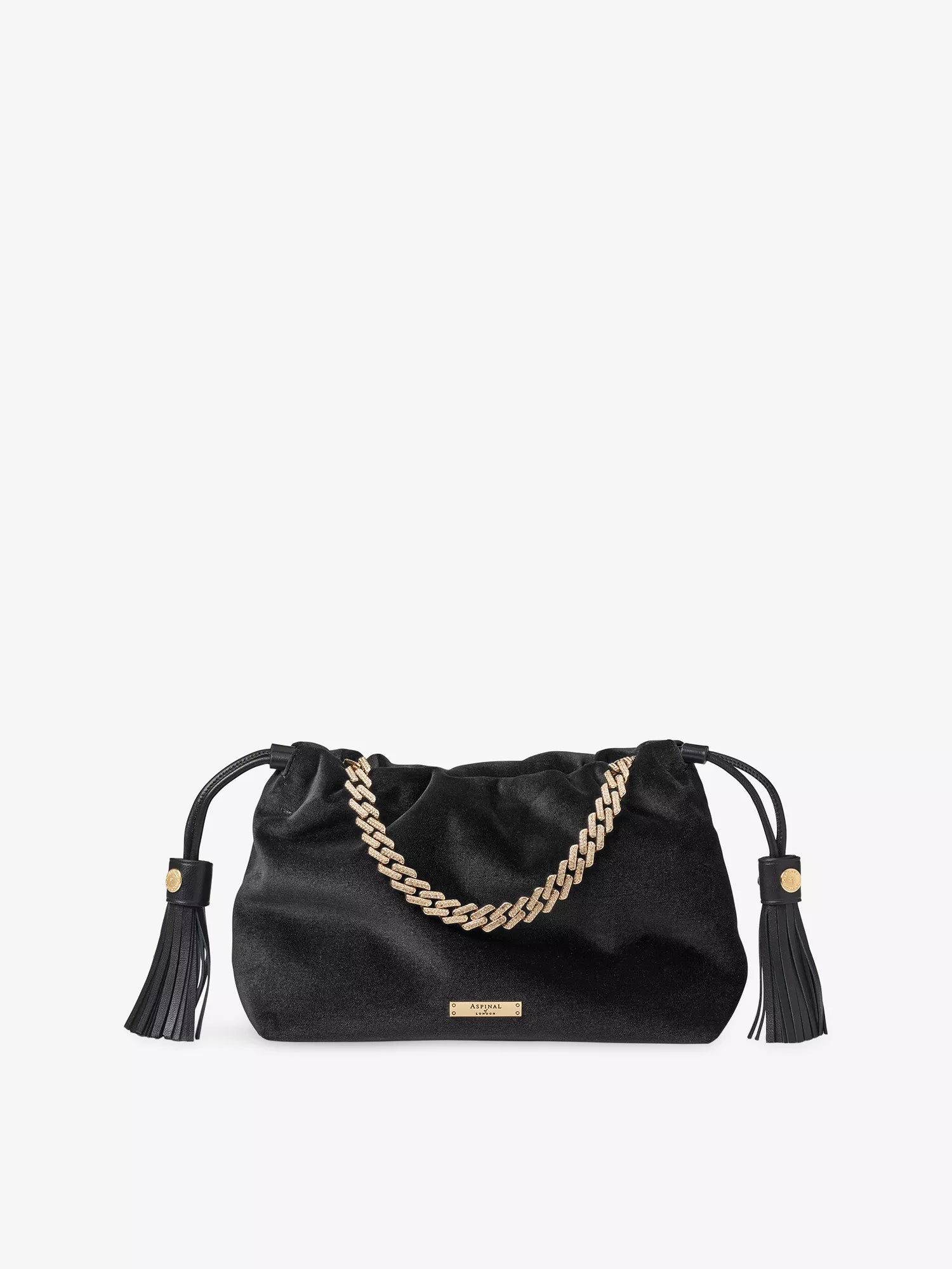 Amelia Velvet Cross-Body Bag