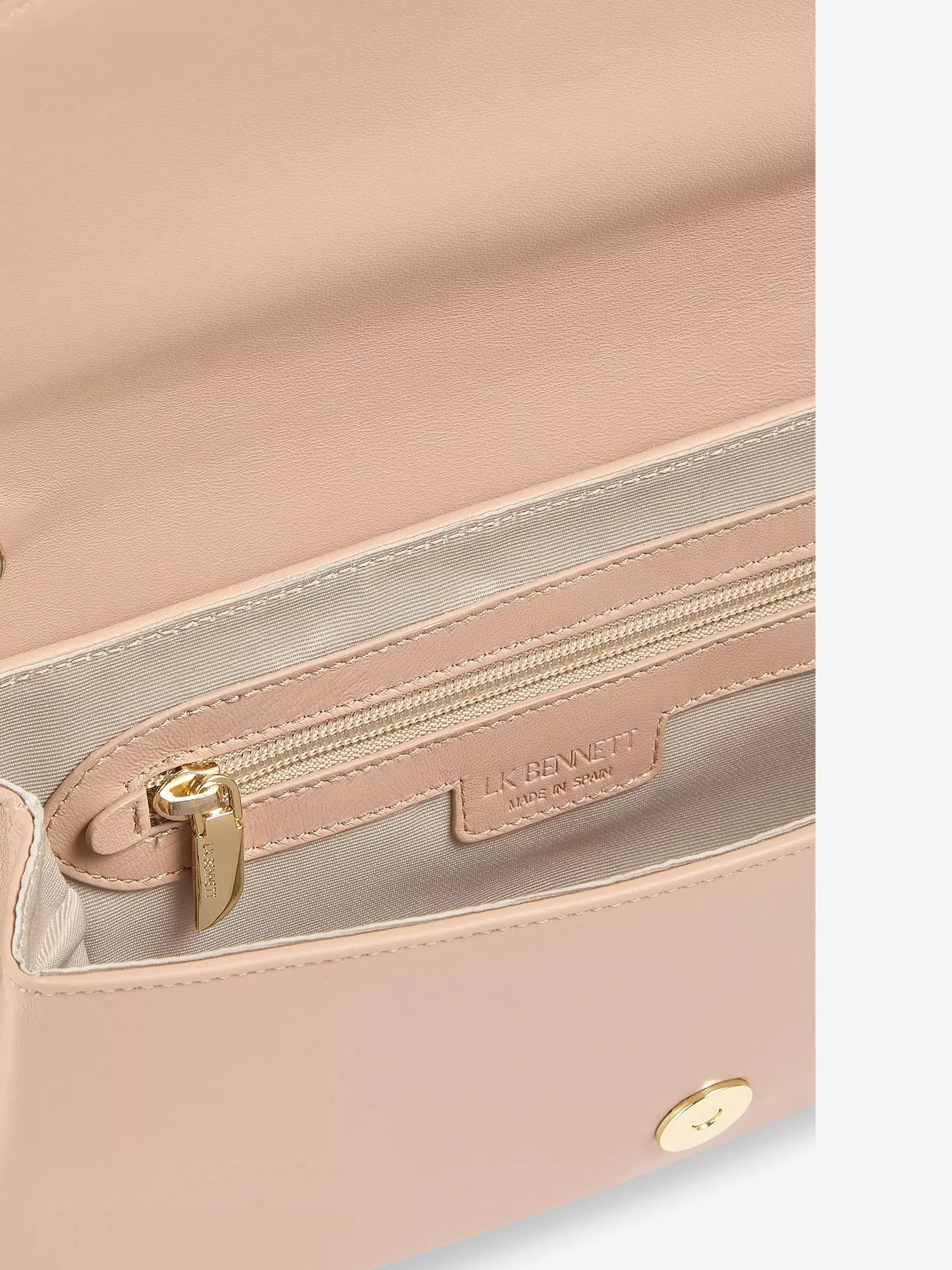 Aria Leather Clutch Bag