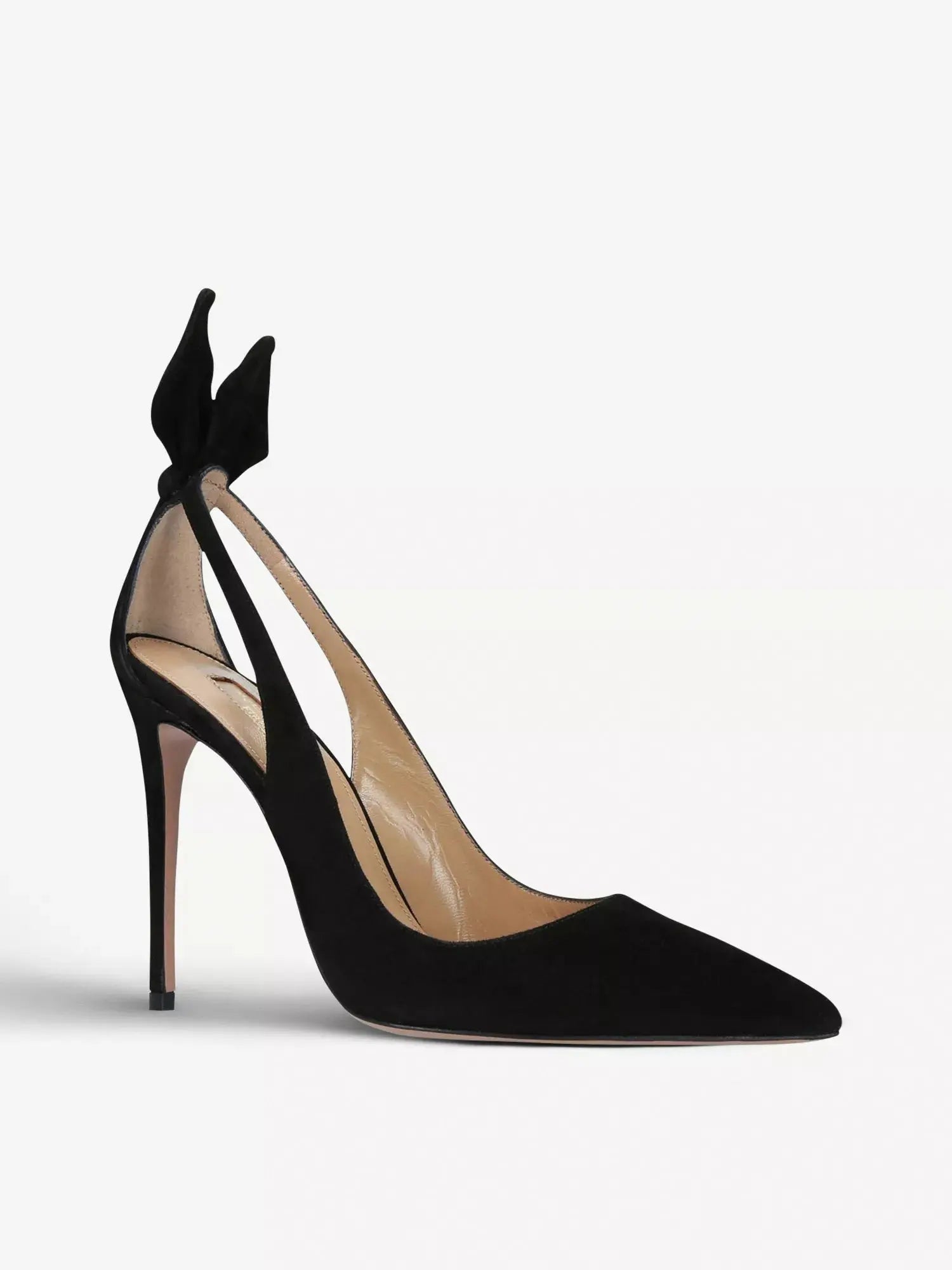 Women's Deneuve suede heeled pumps Aquazzura