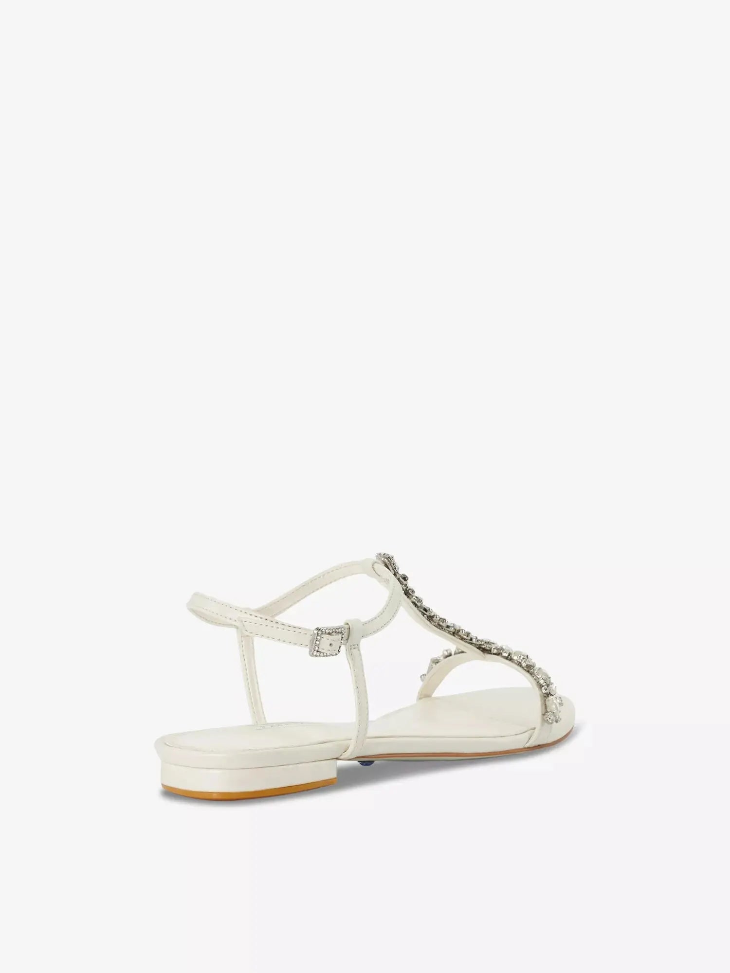Women's Bridal Nuptuals crystal-embellished faux-leather sandals Dune