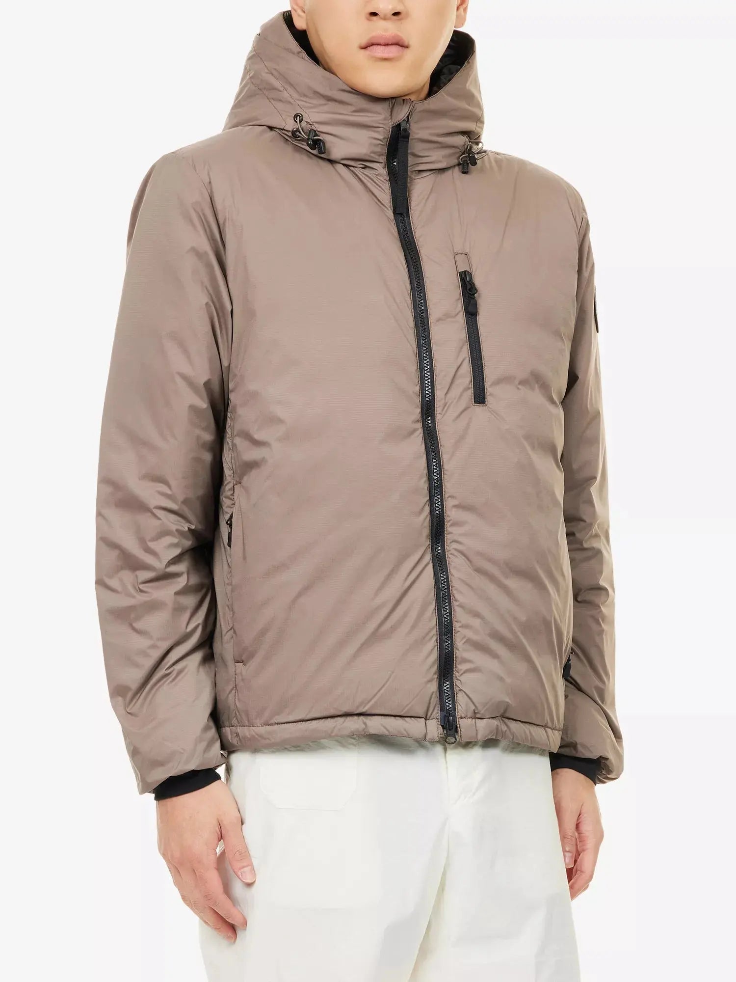 Men's Lodge Regular-Fit Shell-Down Hoody Canada Goose