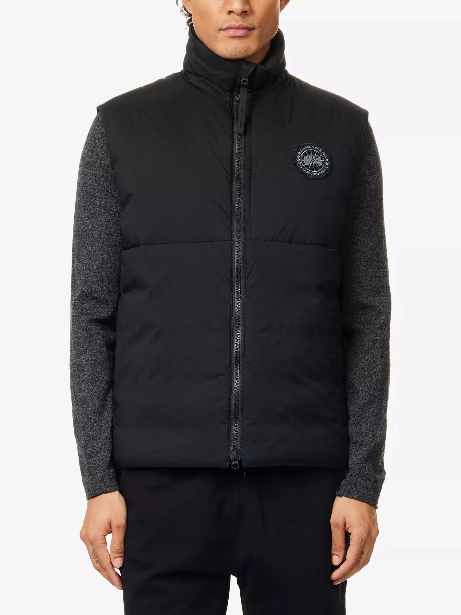 Men's Lodge High-Neck Shell-Down Vest Canada Goose