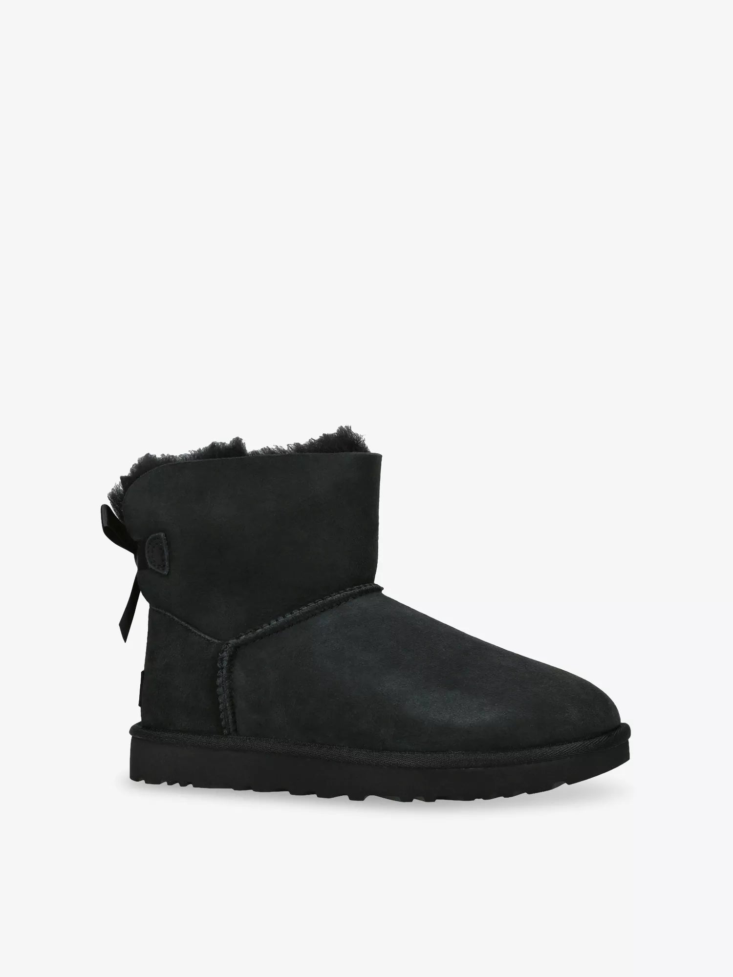 Bailey Bow II Suede And Sheepskin Boots