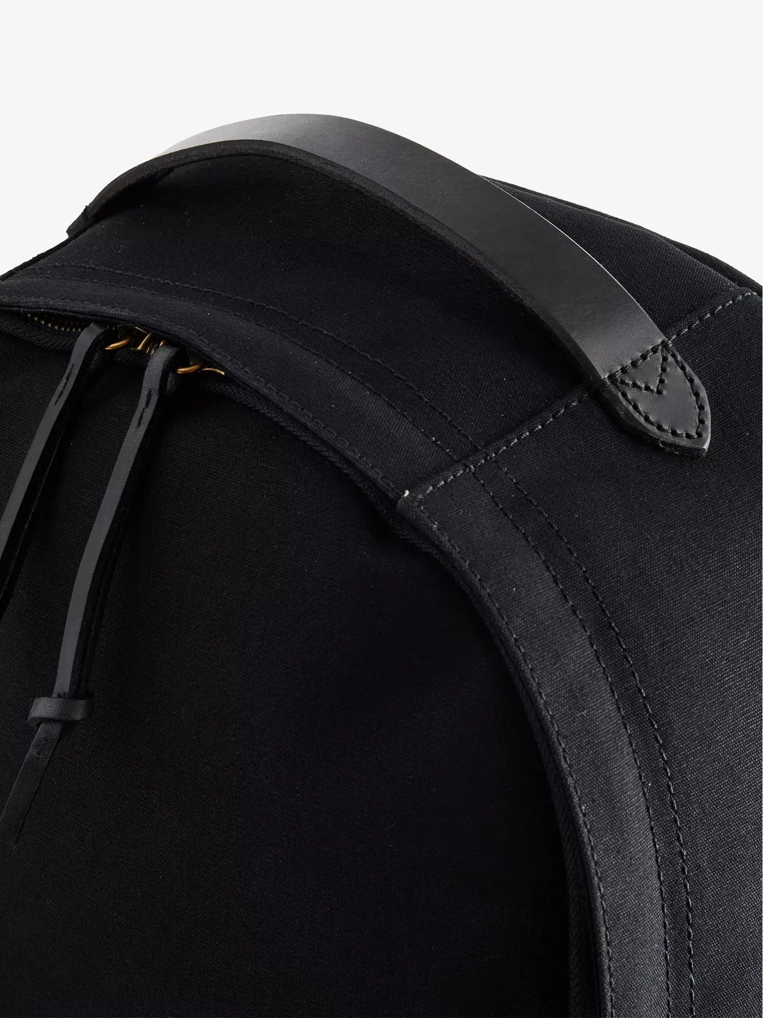 Men's Leather-Trim Canvas Backpack Polo Ralph Lauren