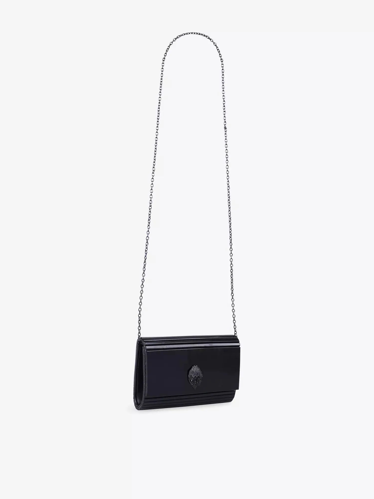 Women's Party eagle-embellished perspex clutch bag Kurt Geiger London