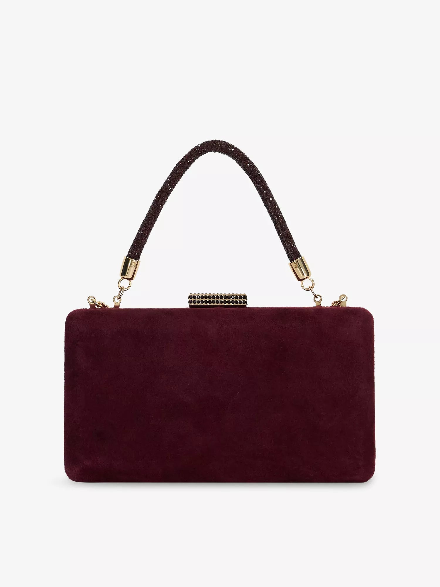 Beaut Suede Clutch Bag
