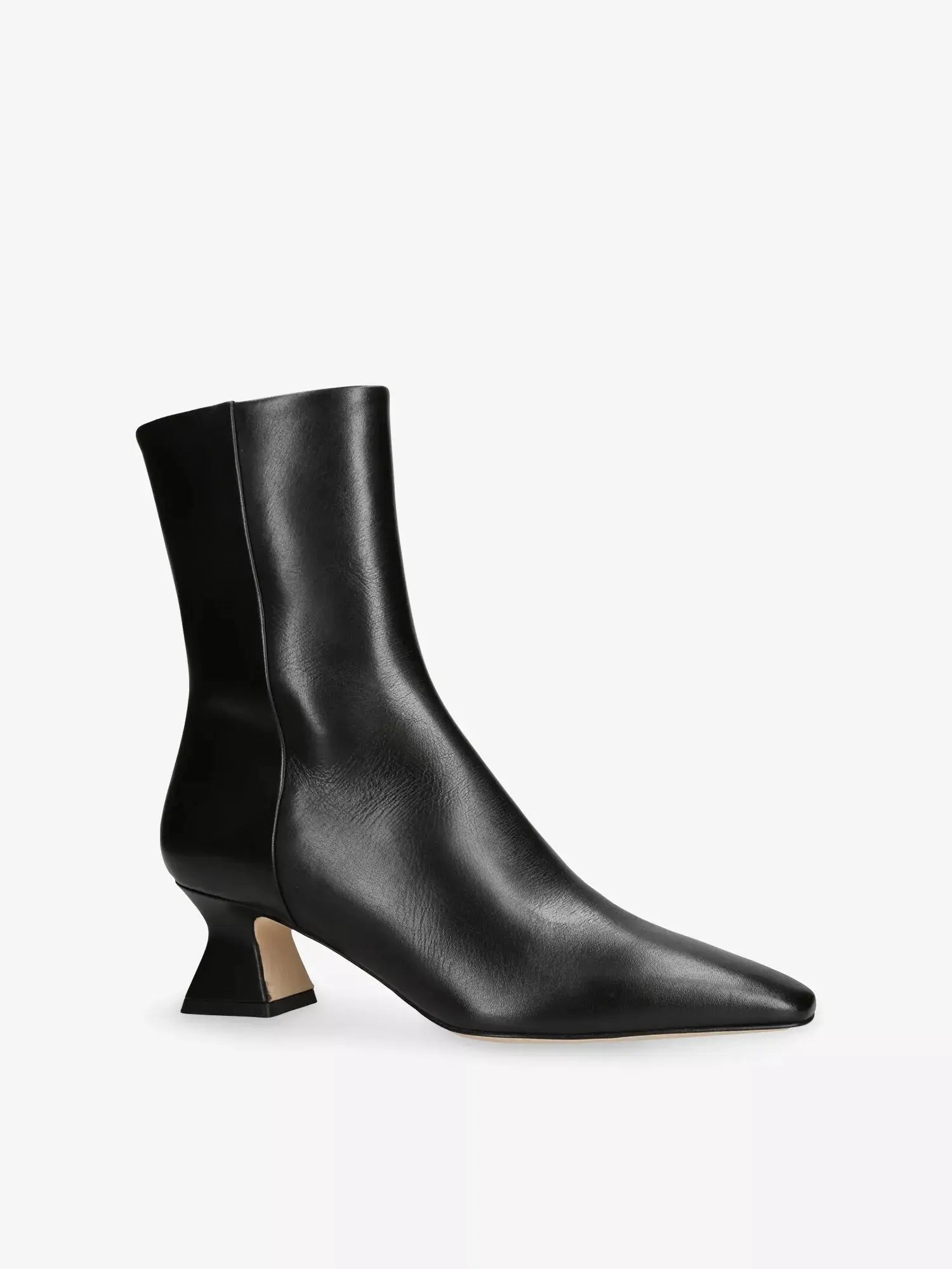 Women's Koko 55 Leather Heeled Ankle Boots Aeyde