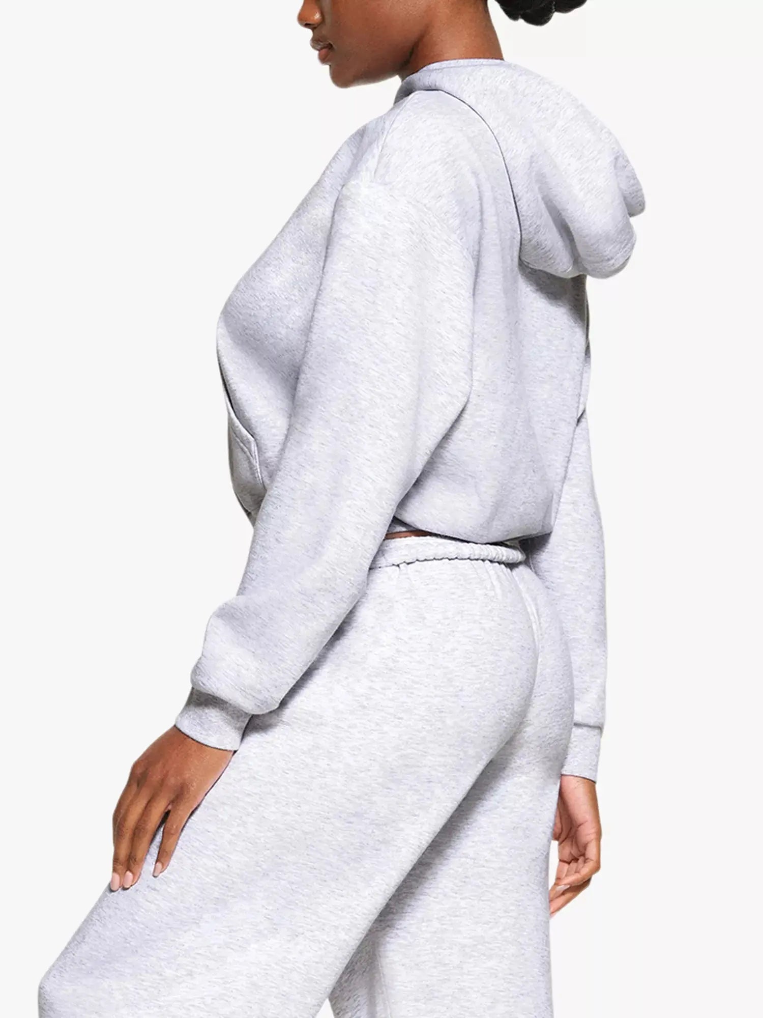 Women's Relaxed-fit cotton-blend hoody SKIMS