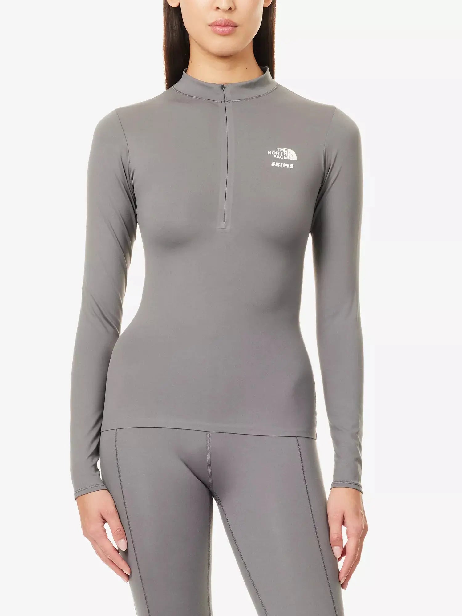 Women's The North Face x SKIMS Refina Stretch-Woven Long-Sleeve Top The North Face