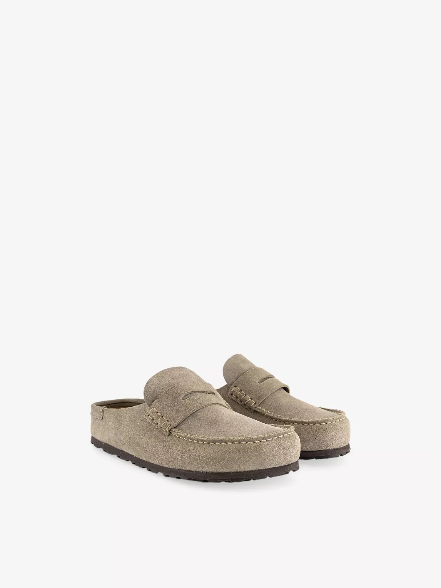 Men's Naples Wrapped Suede Clogs Birkenstock