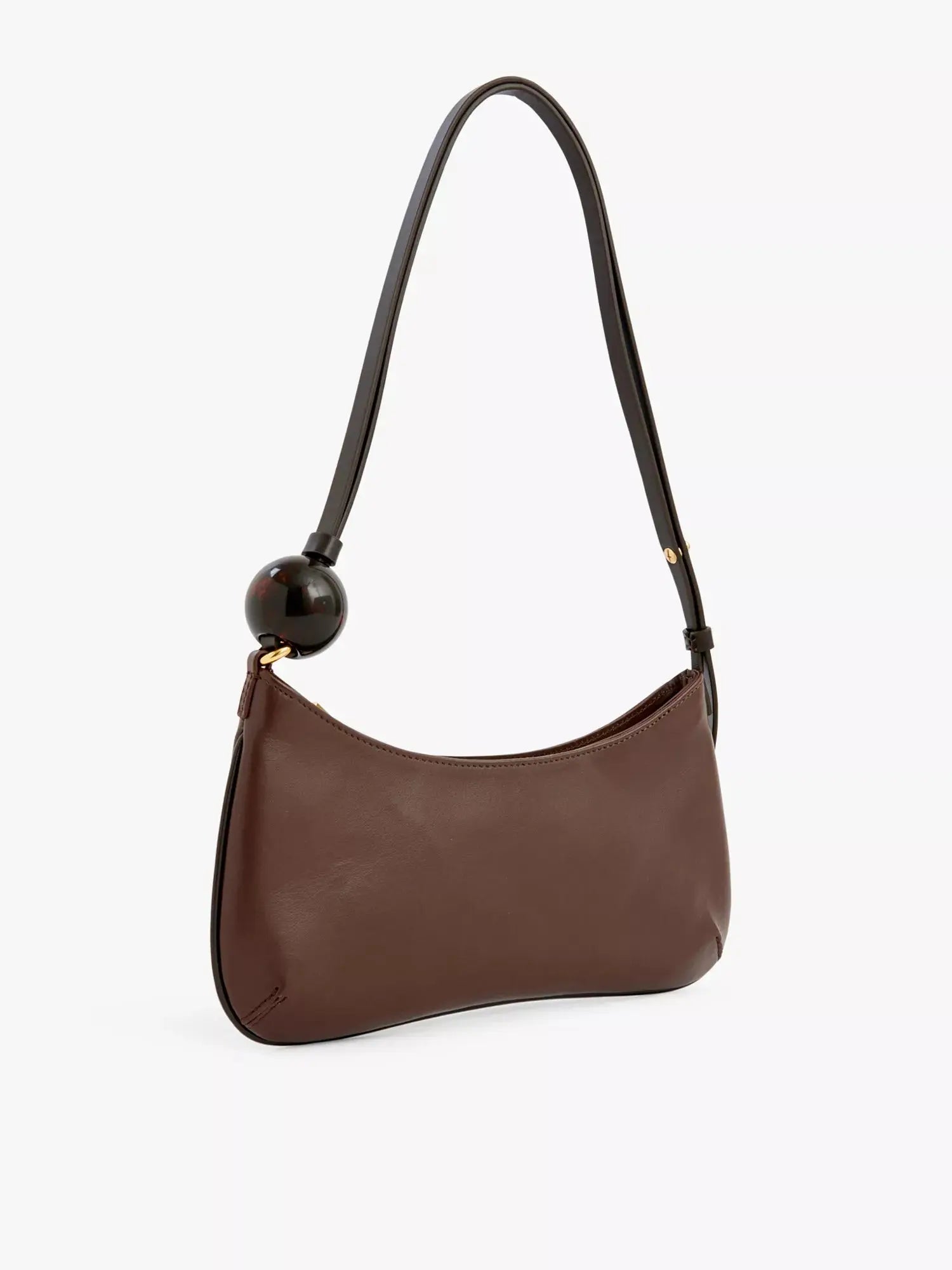 Women's Le Bisou Perle leather shoulder bag Jacquemus