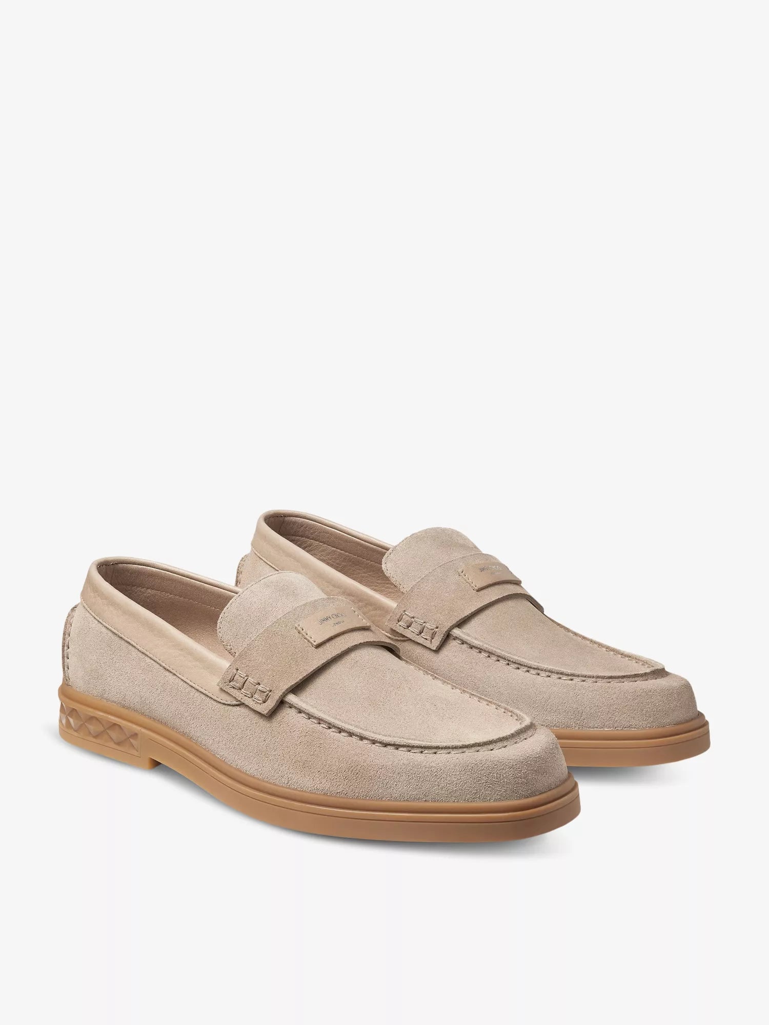 Men's Josh Driver reverse-suede loafers Jimmy Choo