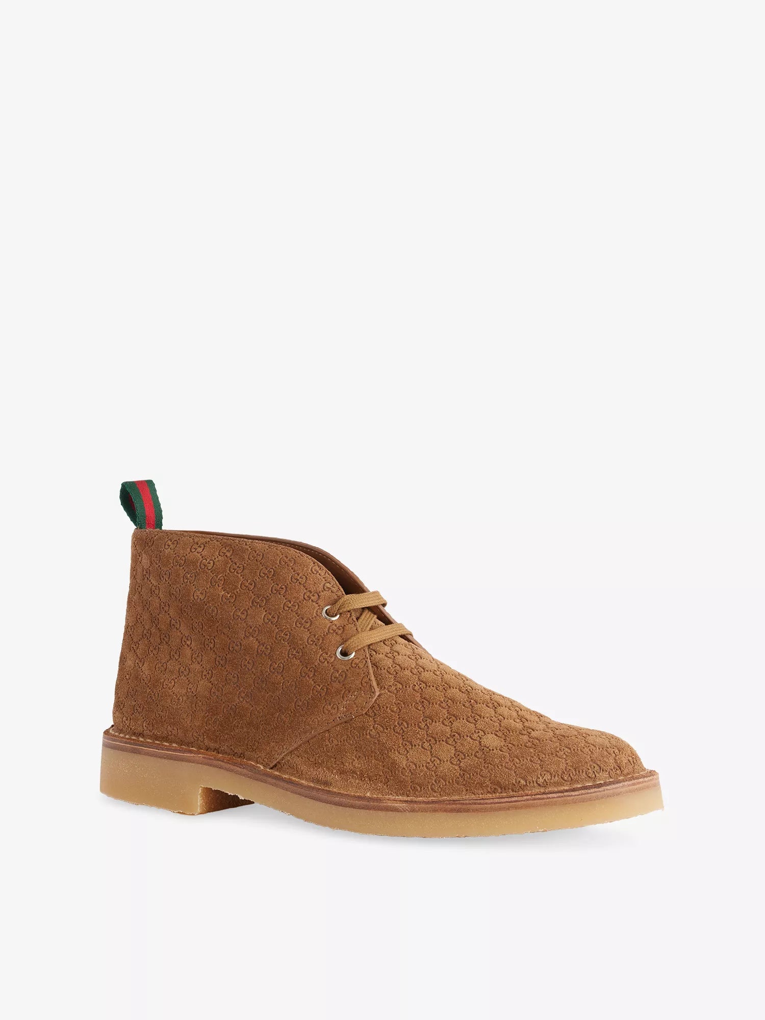 Men's Moreau Suede Ankle Boot Gucci