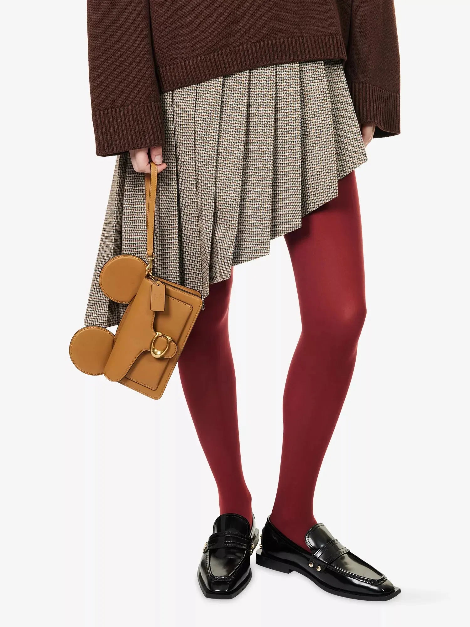 Women's Disney x Coach Mickey Tabby Leather Cross Body Bag Coach