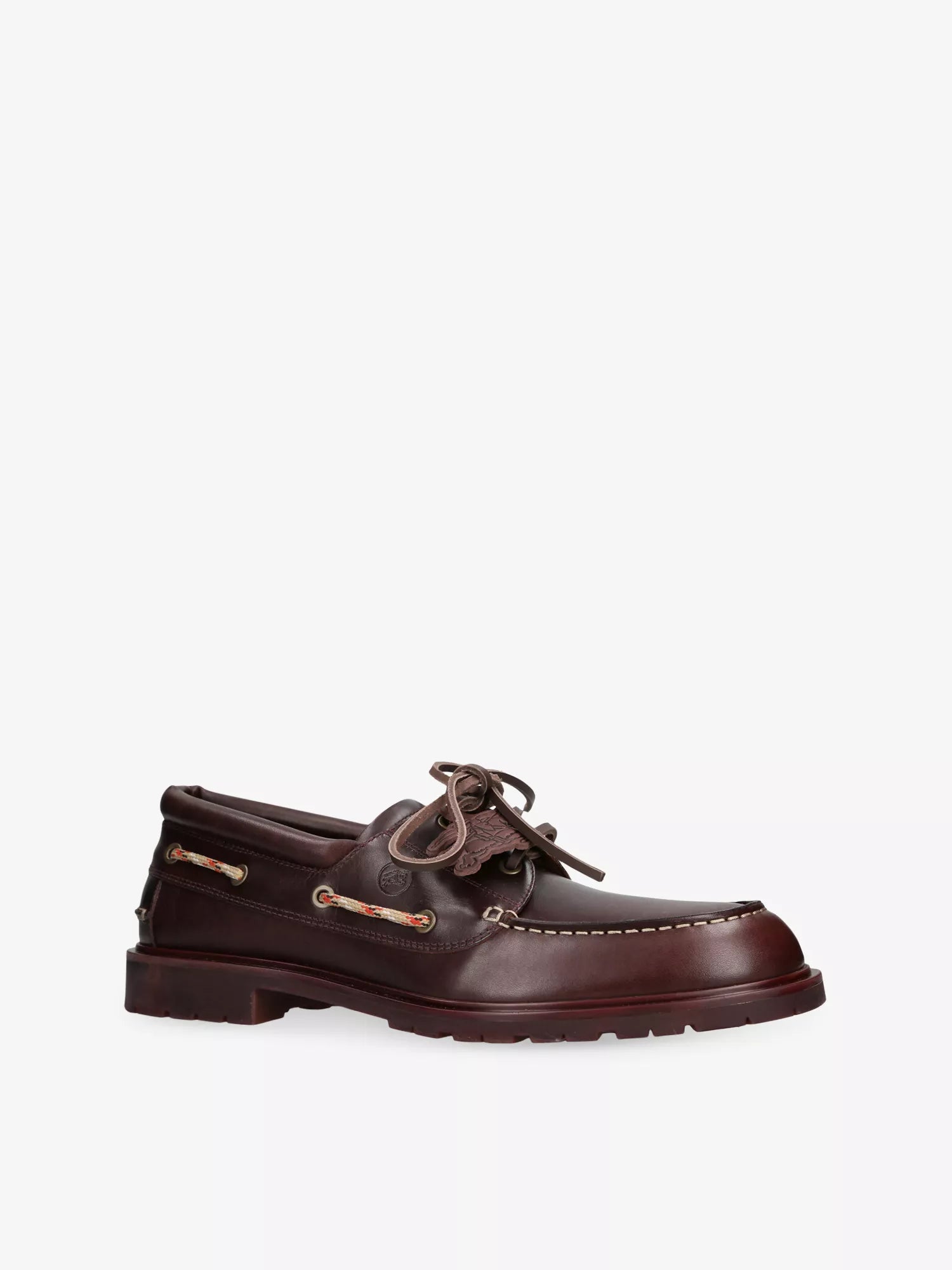 Men's Leather Boat Shoes Burberry