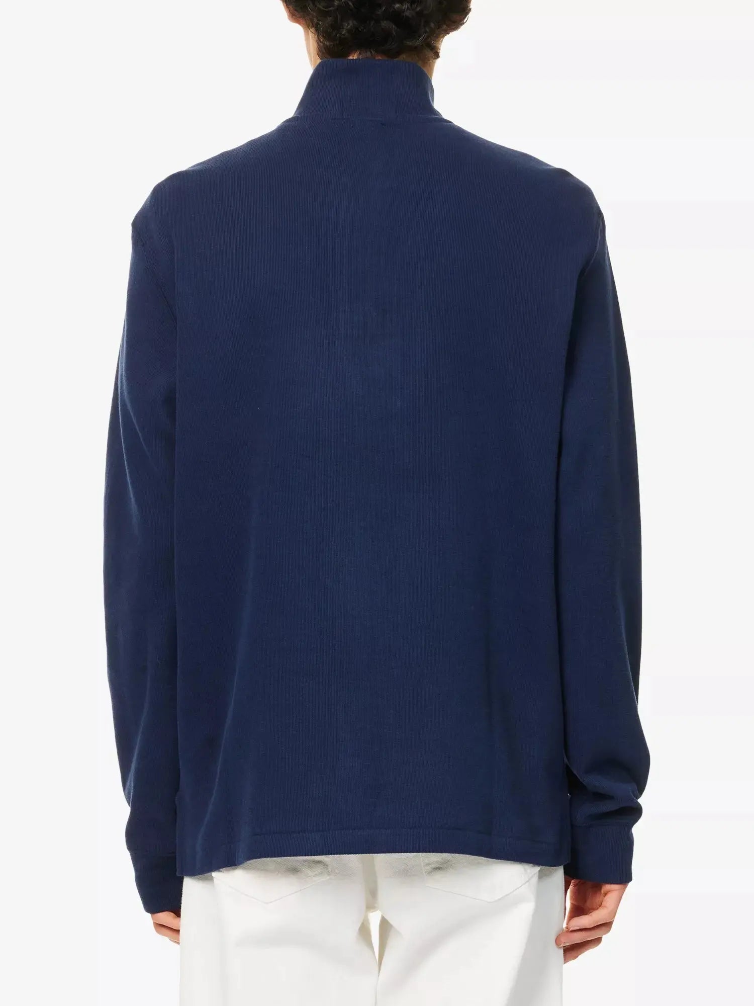 Men's Half-zip logo-embroidered cotton-jersey sweatshirt Polo Ralph Lauren