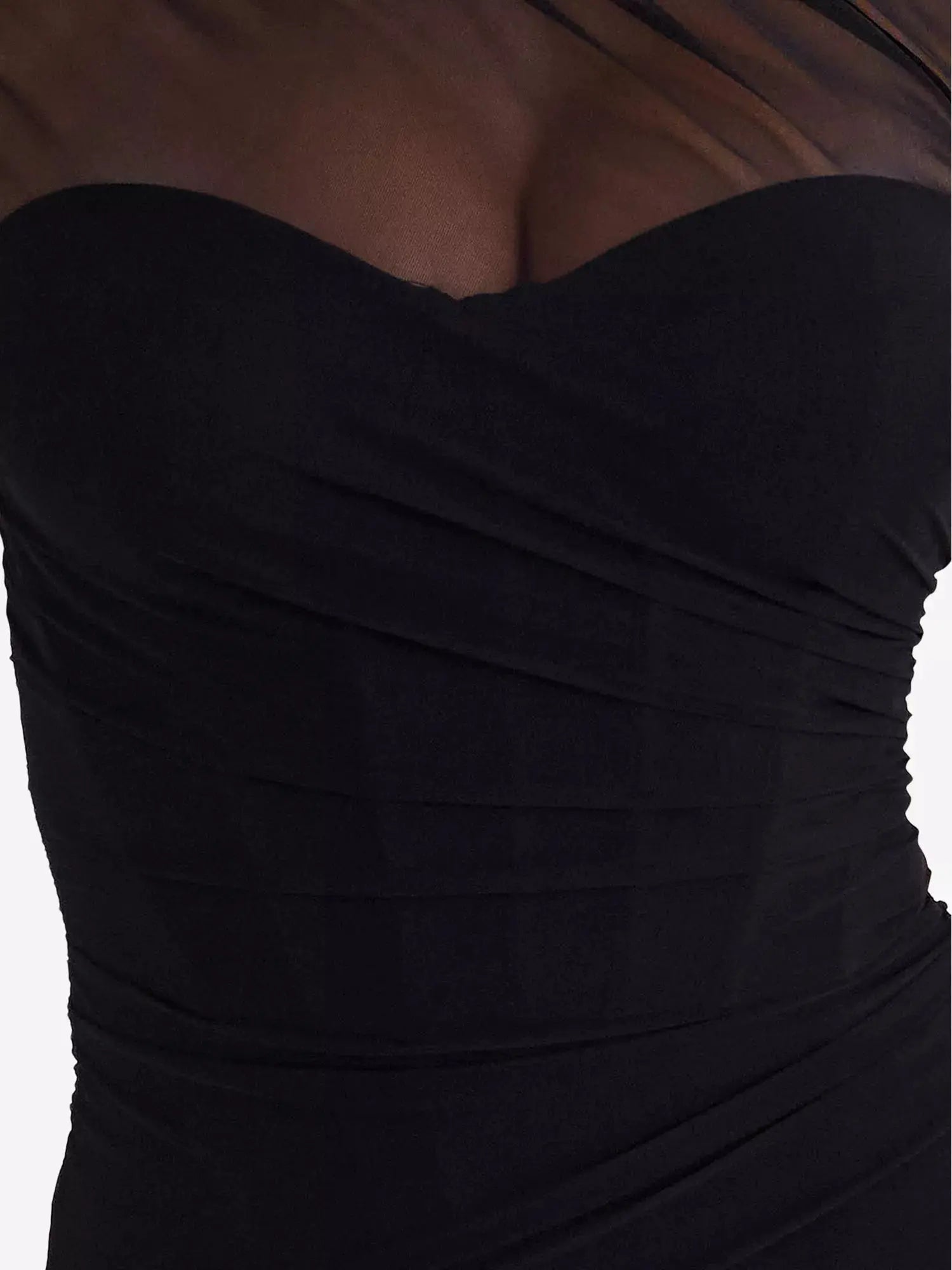 Women's Orelia Draped Mesh Maxi Dress House of CB