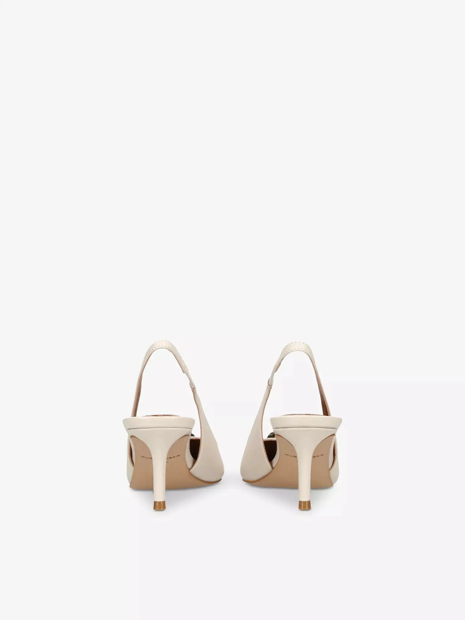 Women's Belgravia eagle-embellished leather heeled slingbacks Kurt Geiger London