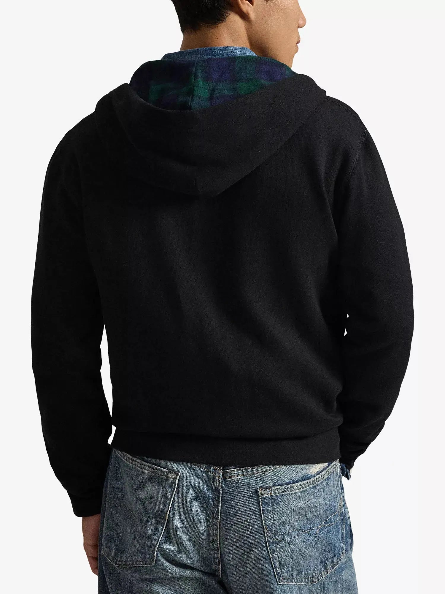 Men's Zipped Logo-Embroidered Cotton-Blend Hoody Polo Ralph Lauren