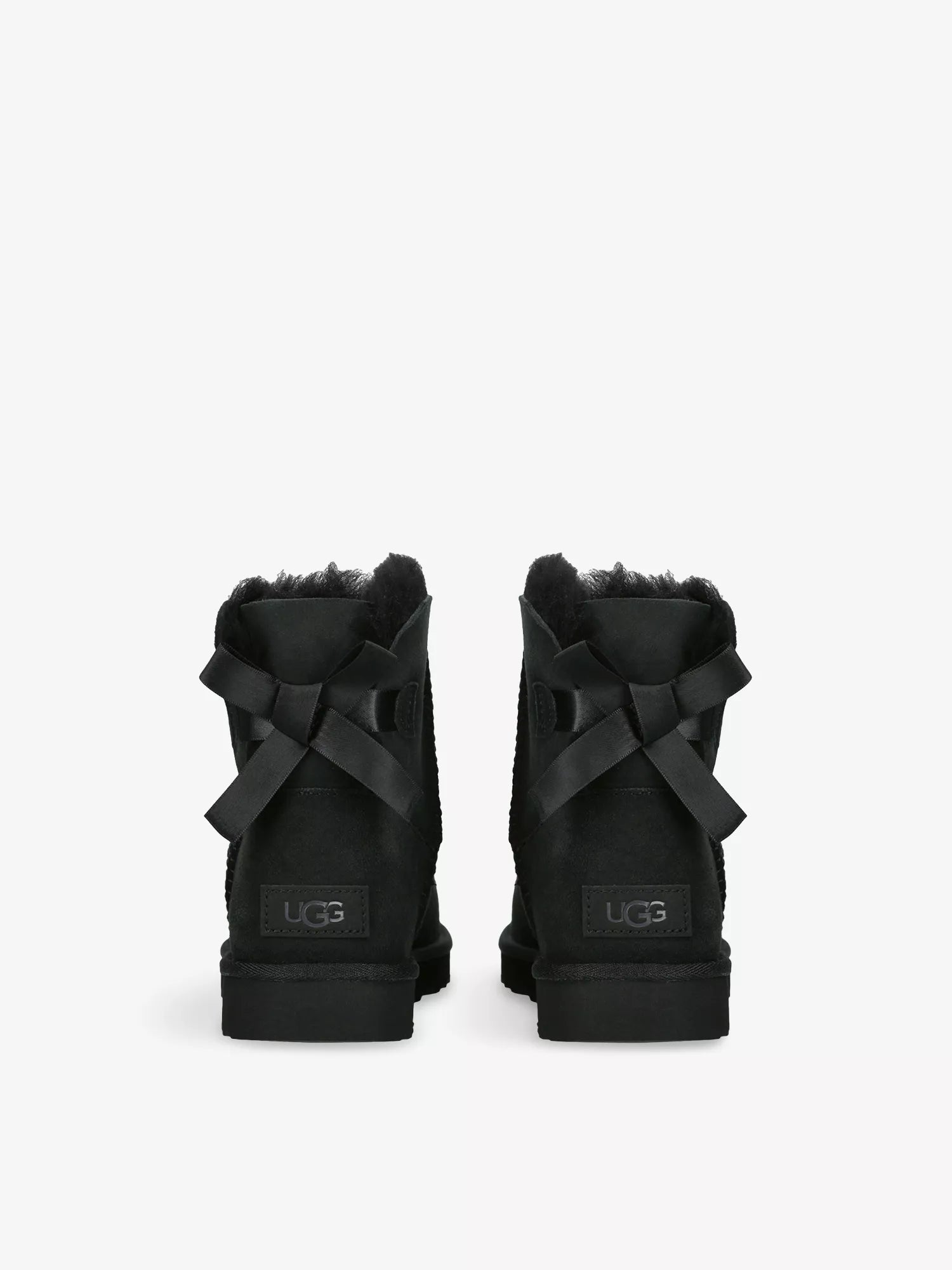 Bailey Bow II Suede And Sheepskin Boots