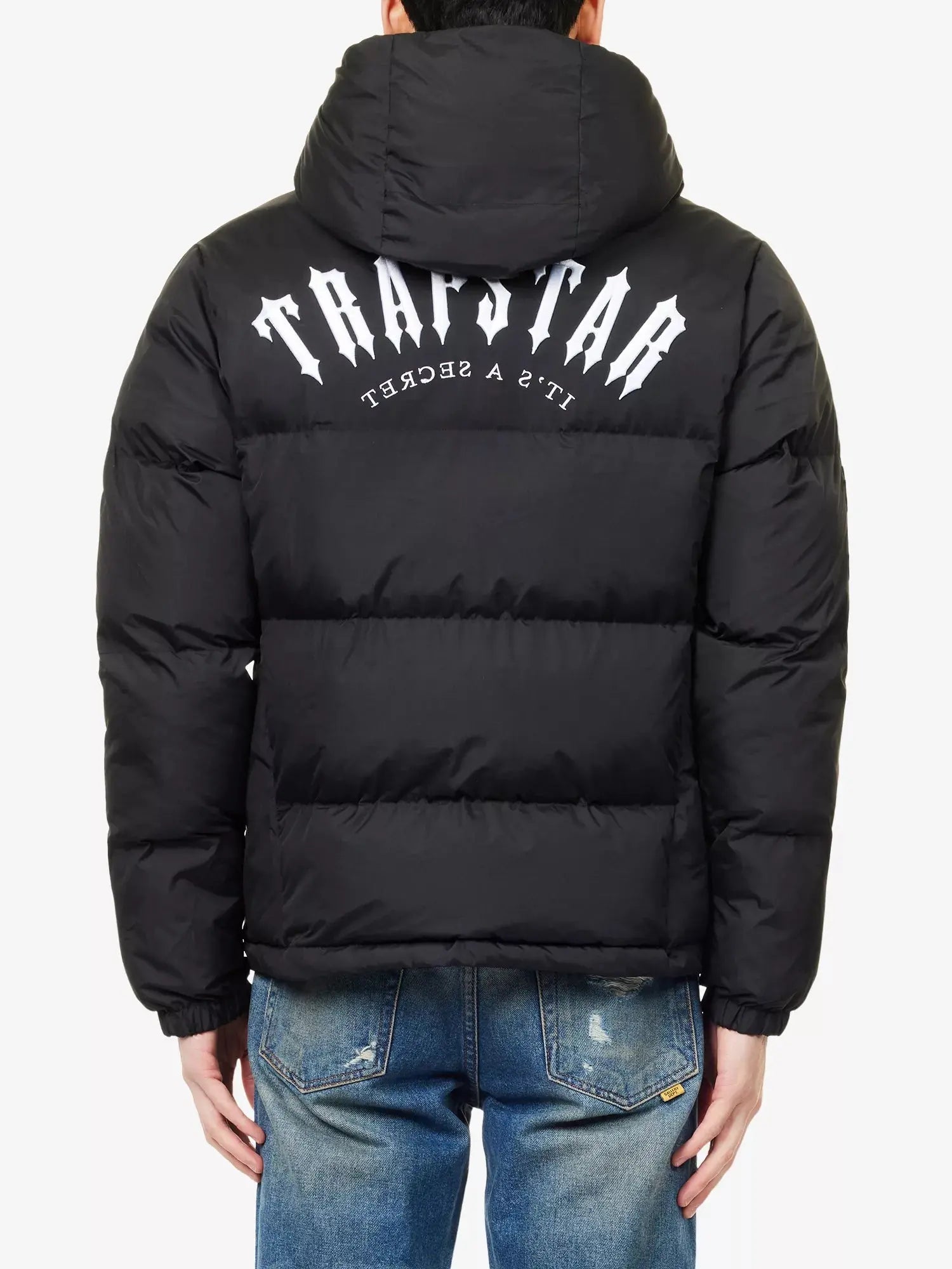 Men's Irongate Rubber Brand-Patch Shell Jacket Trapstar