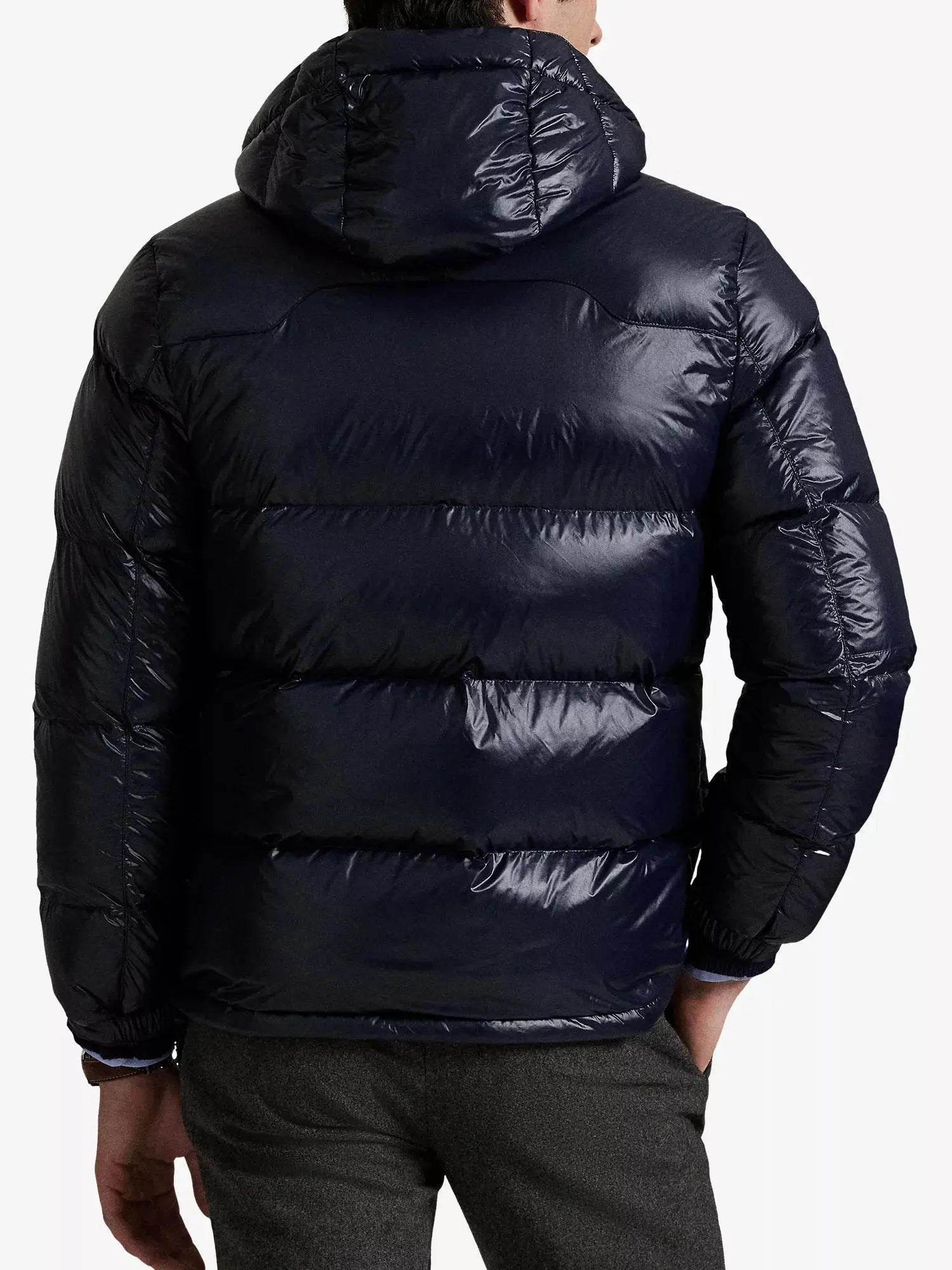 Men's Glossy Logo-Embroidered Shell Jacket Polo Ralph Lauren