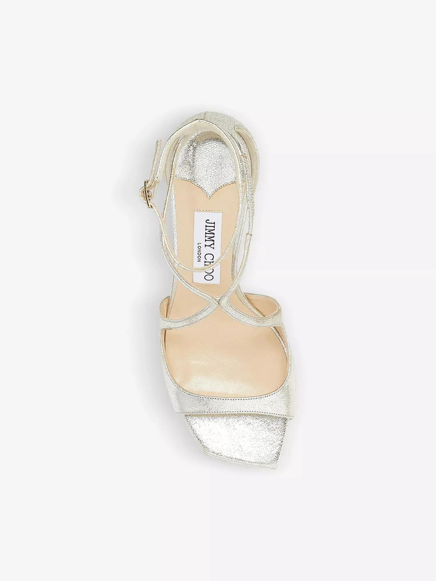 Women's Azia 75 leather heeled sandals Jimmy Choo