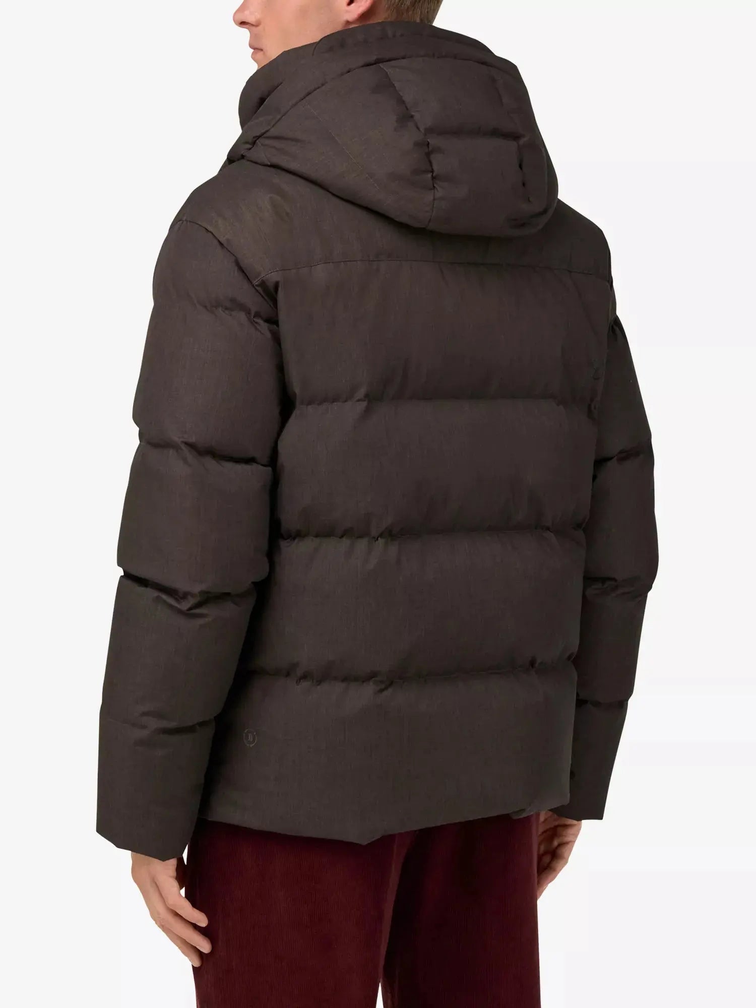 Men's Padded Shell-Down Bomber Jacket Boggi Milano