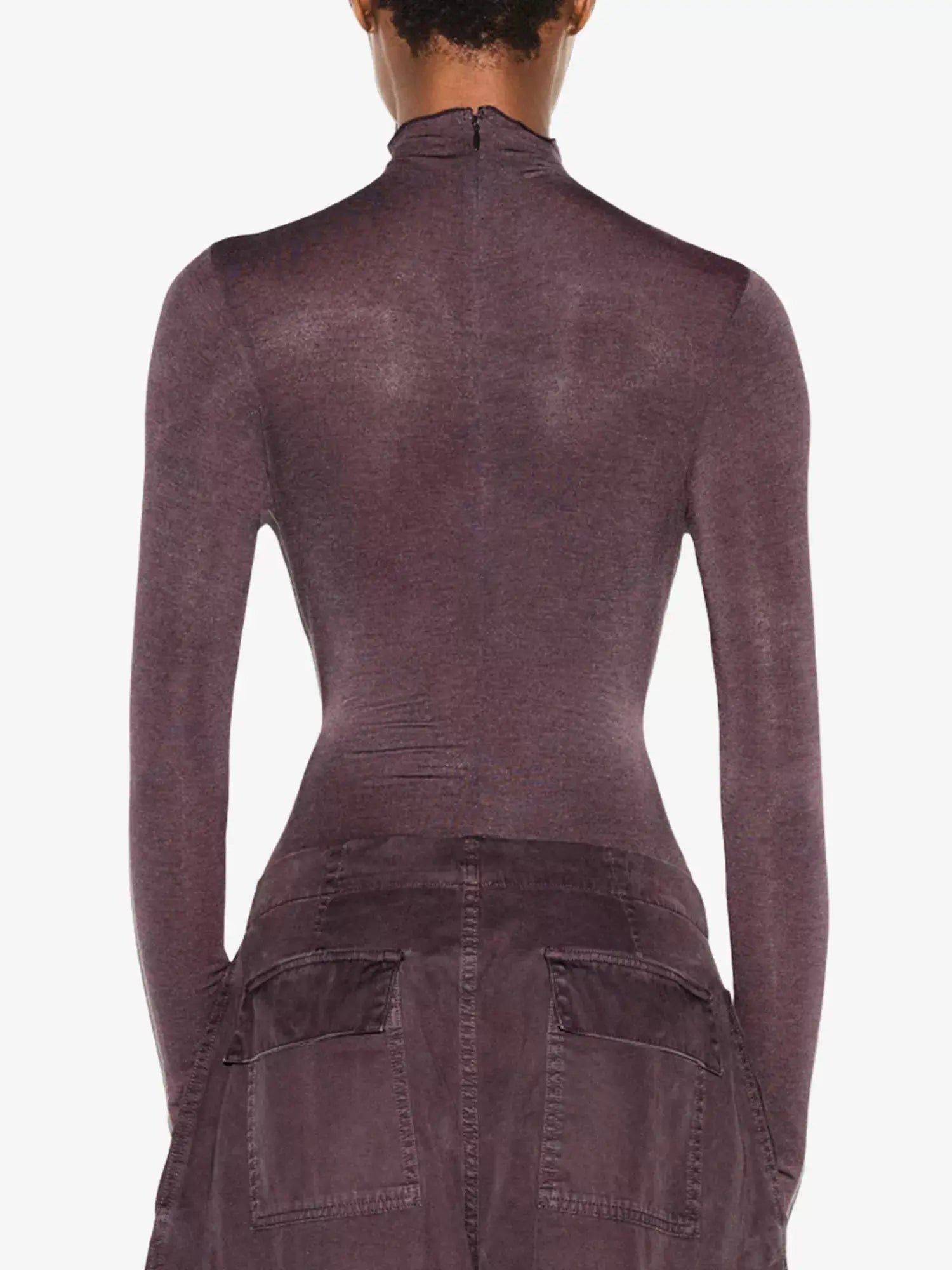 Women's Sheer Modal Long-Sleeve Jersey Bodysuit SKIMS