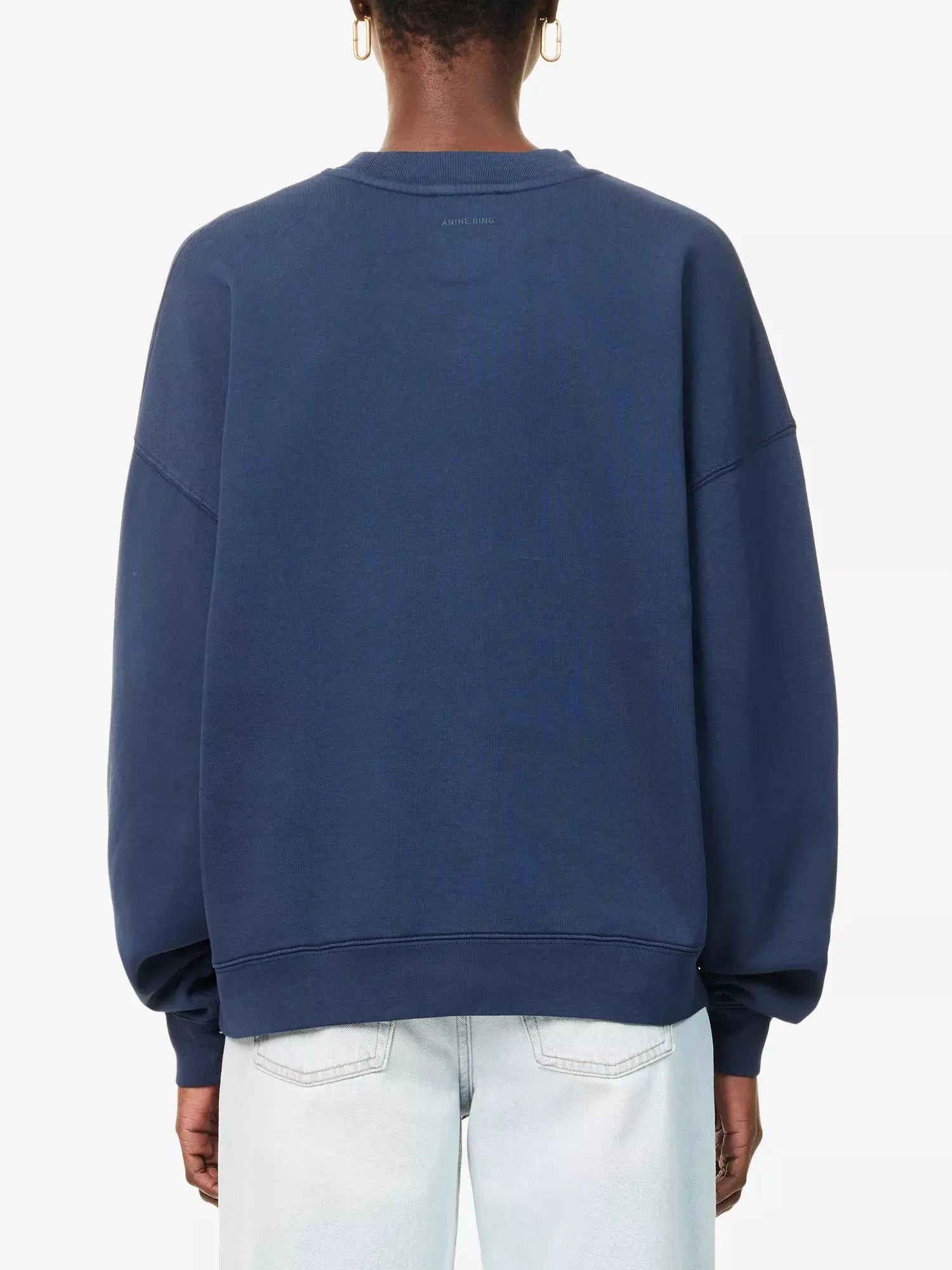 Women's Miles Relaxed-Fit Cotton-Jersey Sweatshirt ANINE BING