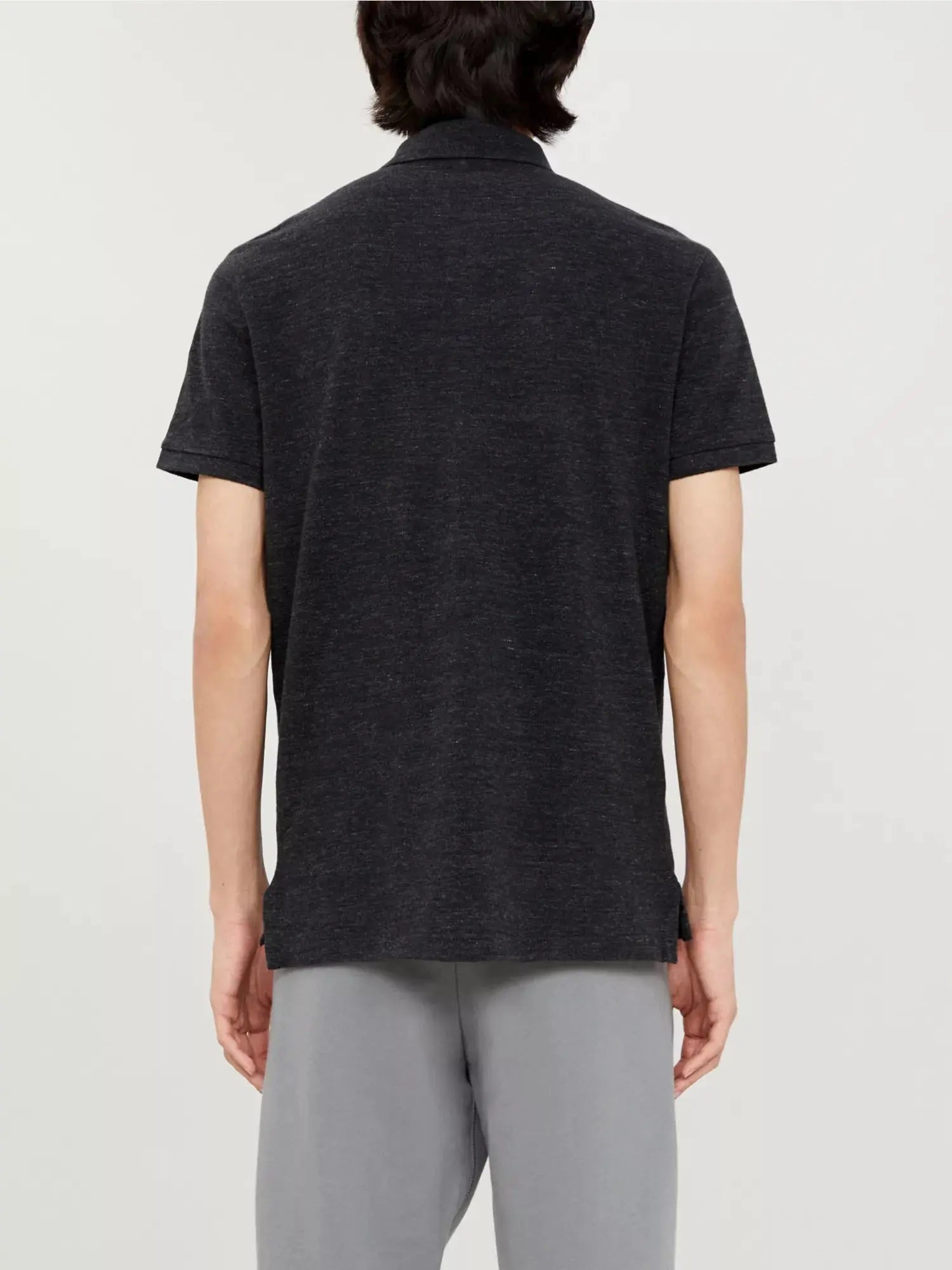 Men's Short-sleeved logo-embroidered custom-fit cotton-piqué polo shirt Polo Ralph Lauren